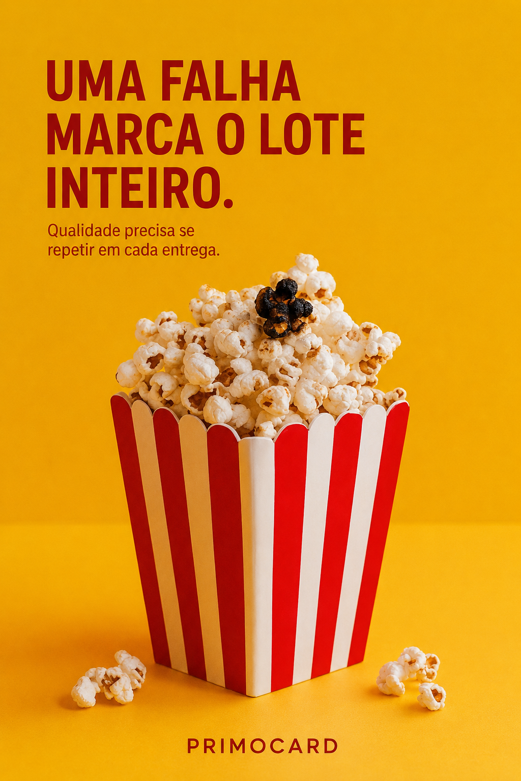 UMA FALHA MARCA O LOTE INTEIRO