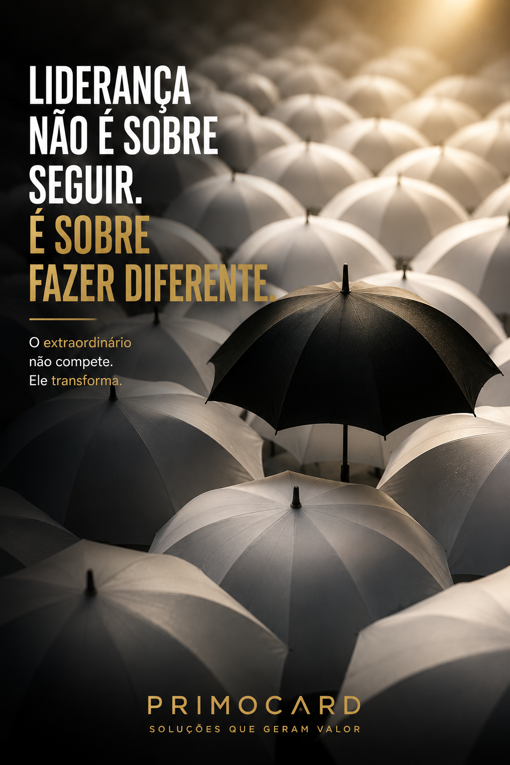 Liderança Não É Seguir: É Ter Coragem Para Fazer Diferente
