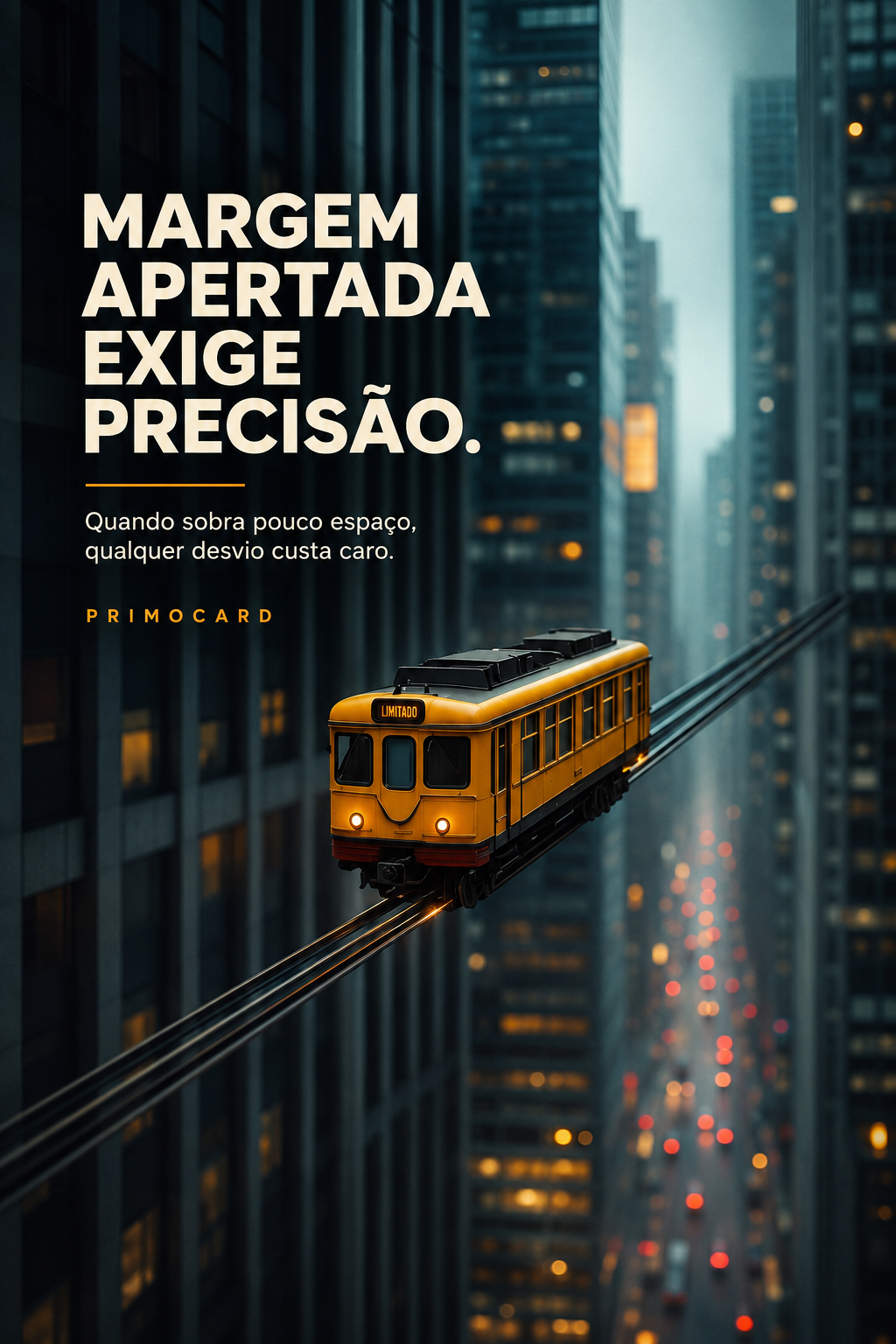 Margem Apertada Não Permite Gestão Imprecisa