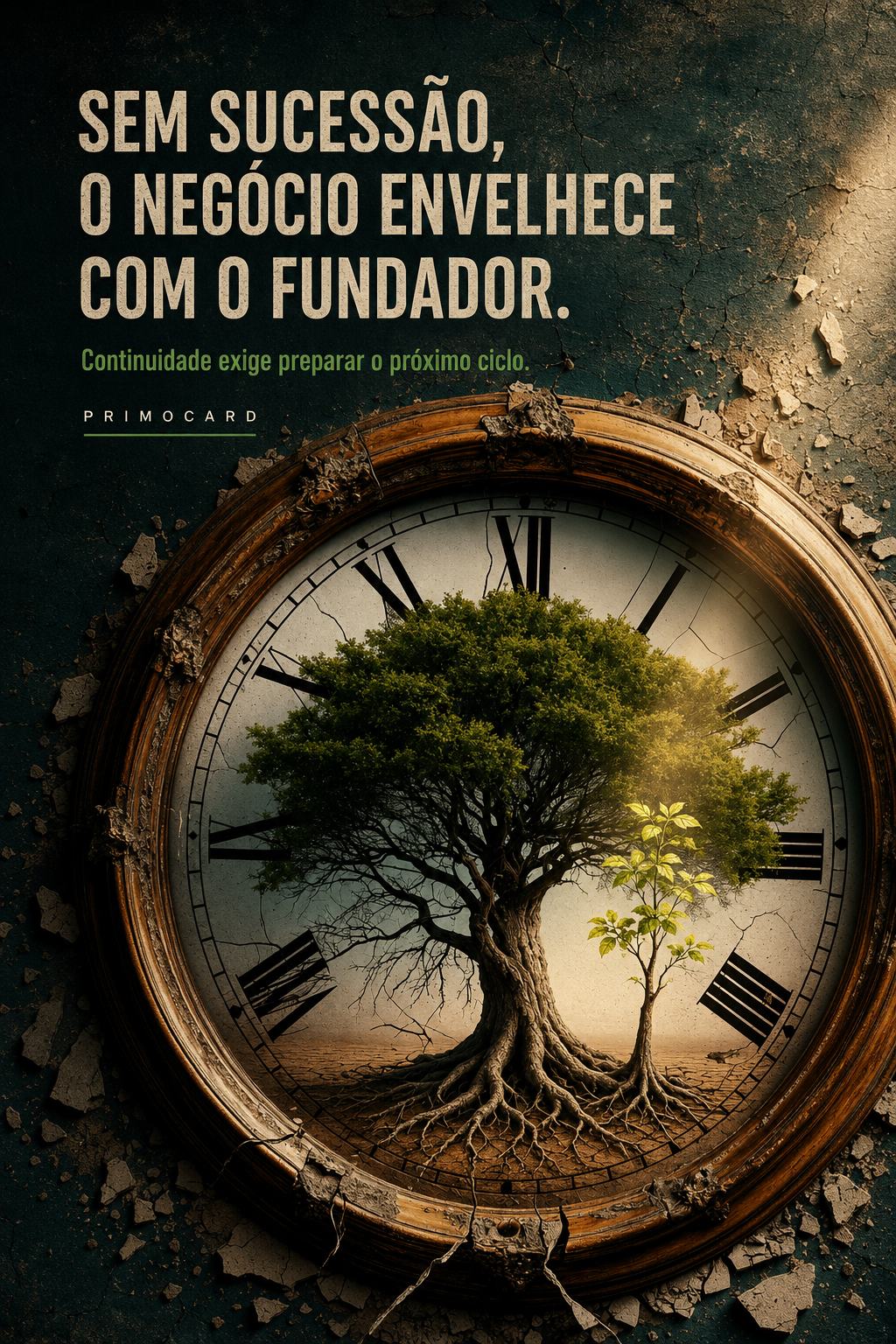 Sem Sucessão, o Negócio Envelhece Com o Fundador