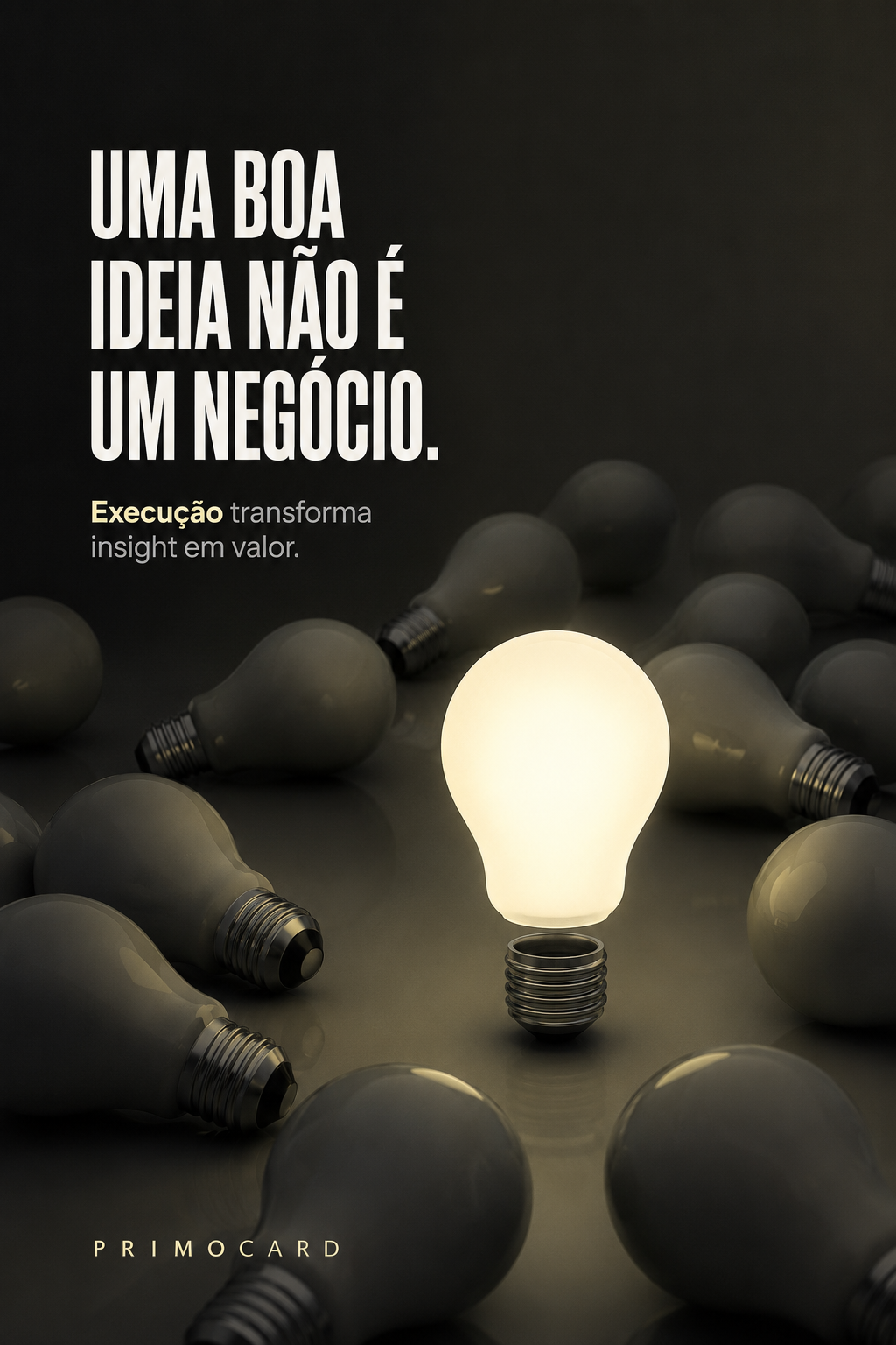 Uma boa ideia ainda não é um negócio