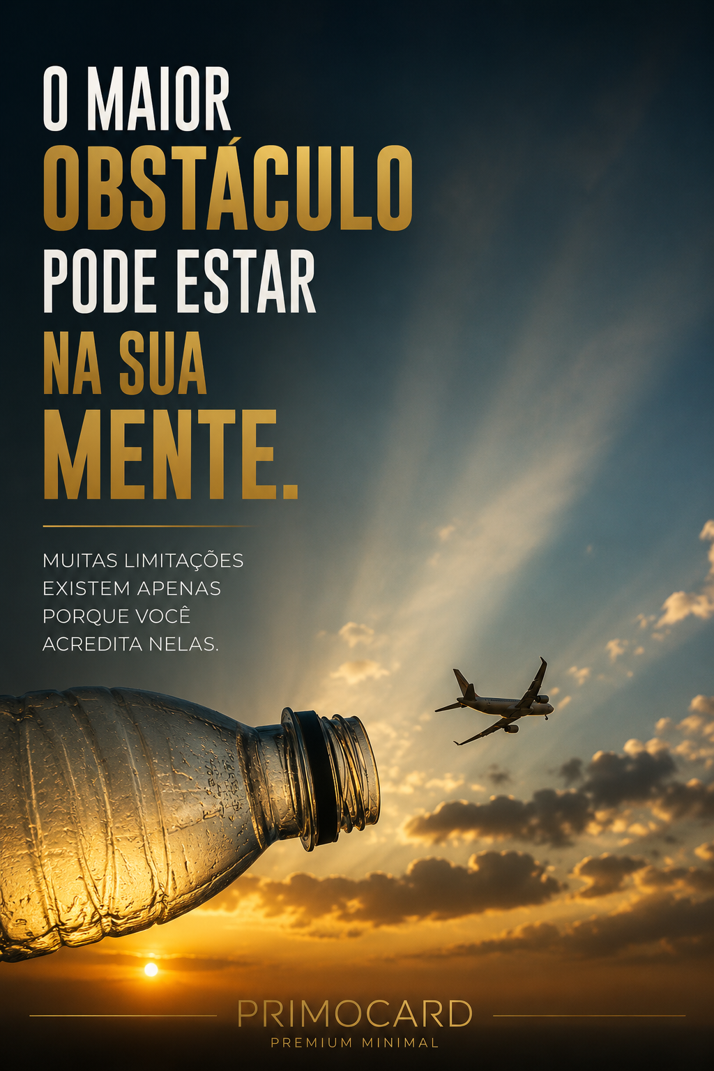 O Maior Obstáculo Pode Estar Dentro da Sua Própria Mente
