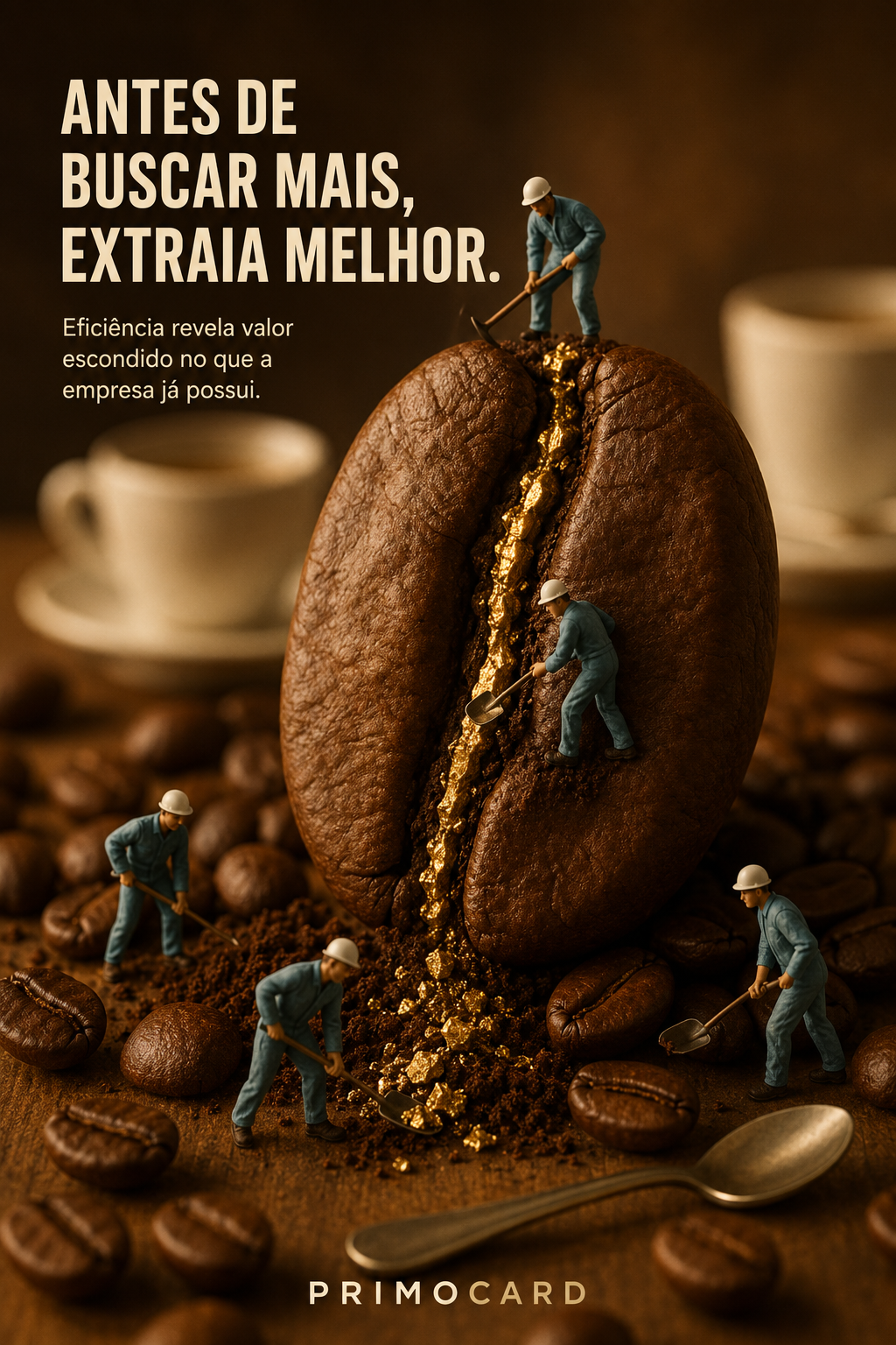Antes de buscar mais, extraia melhor