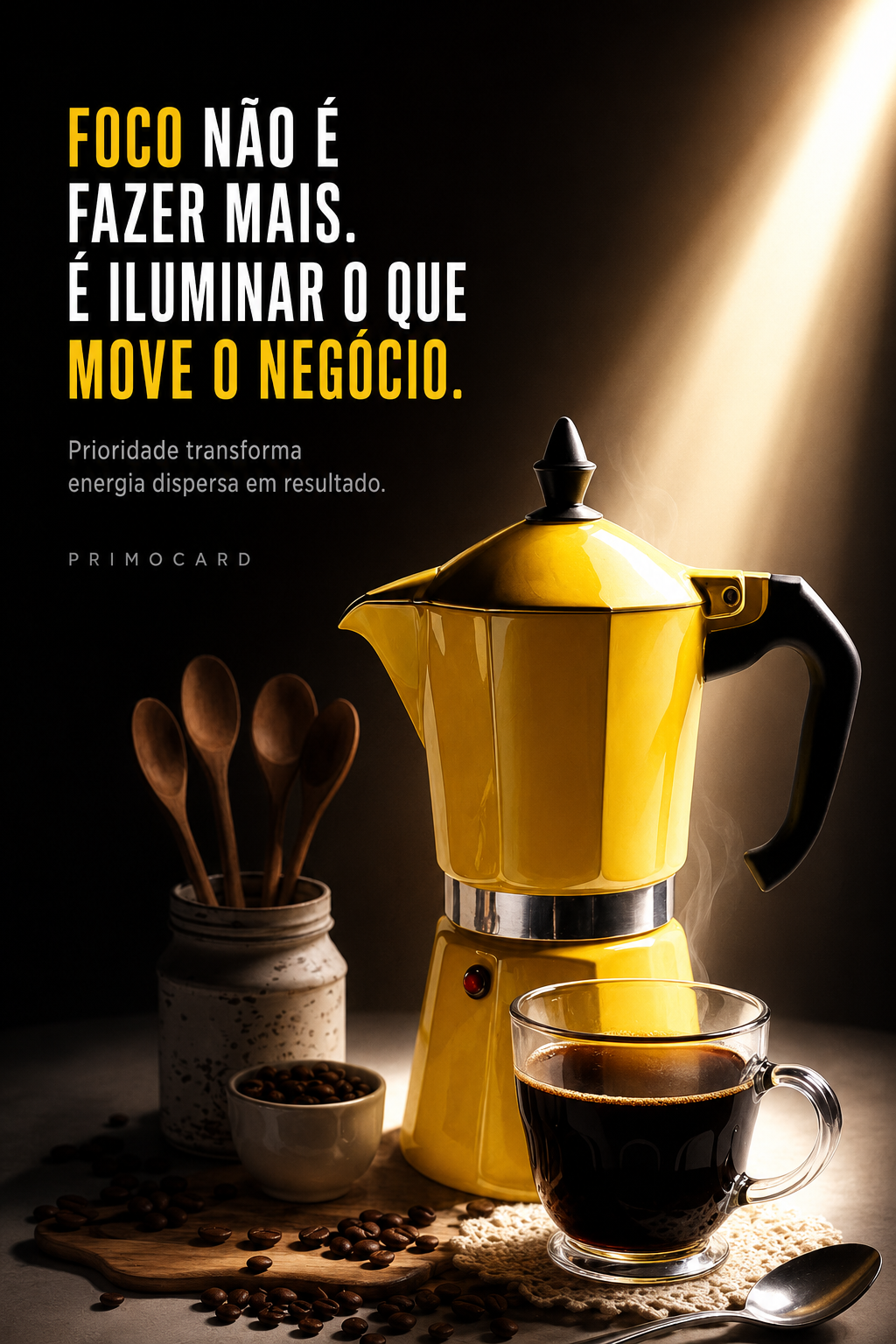 Foco não é fazer mais