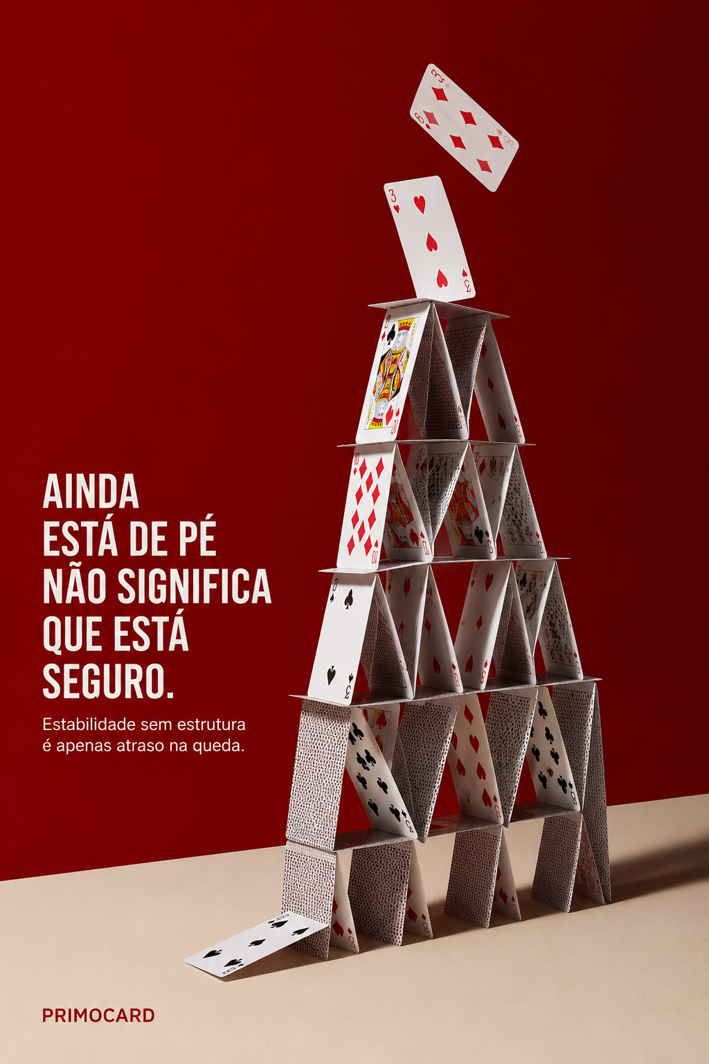 Estar de pé não significa estar seguro