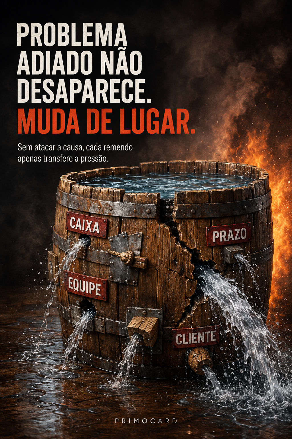 Problemas adiados apenas mudam de lugar