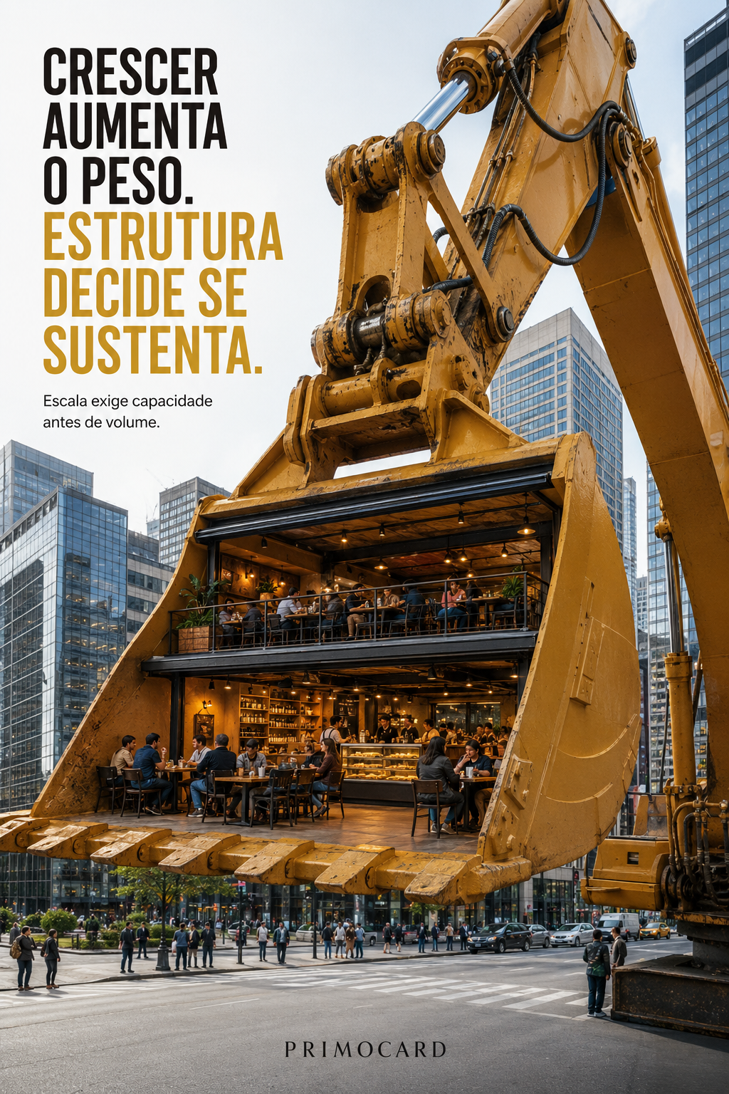 Crescimento sem estrutura aumenta o risco