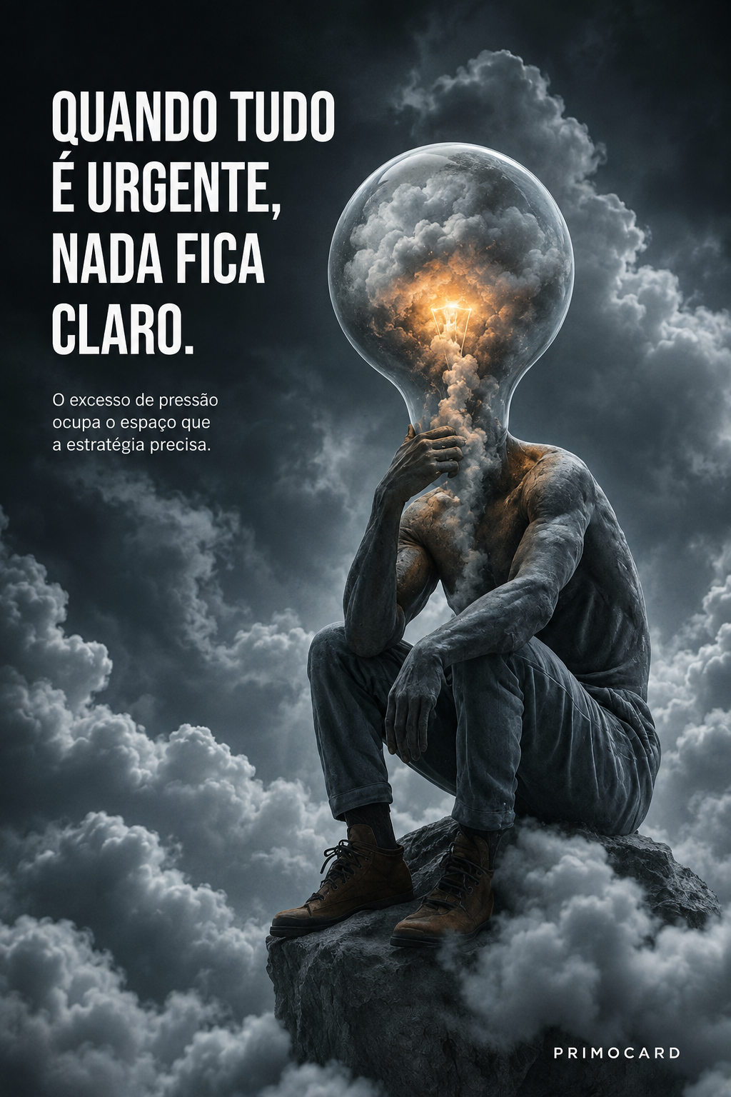 Muitas ideias não formam uma direção