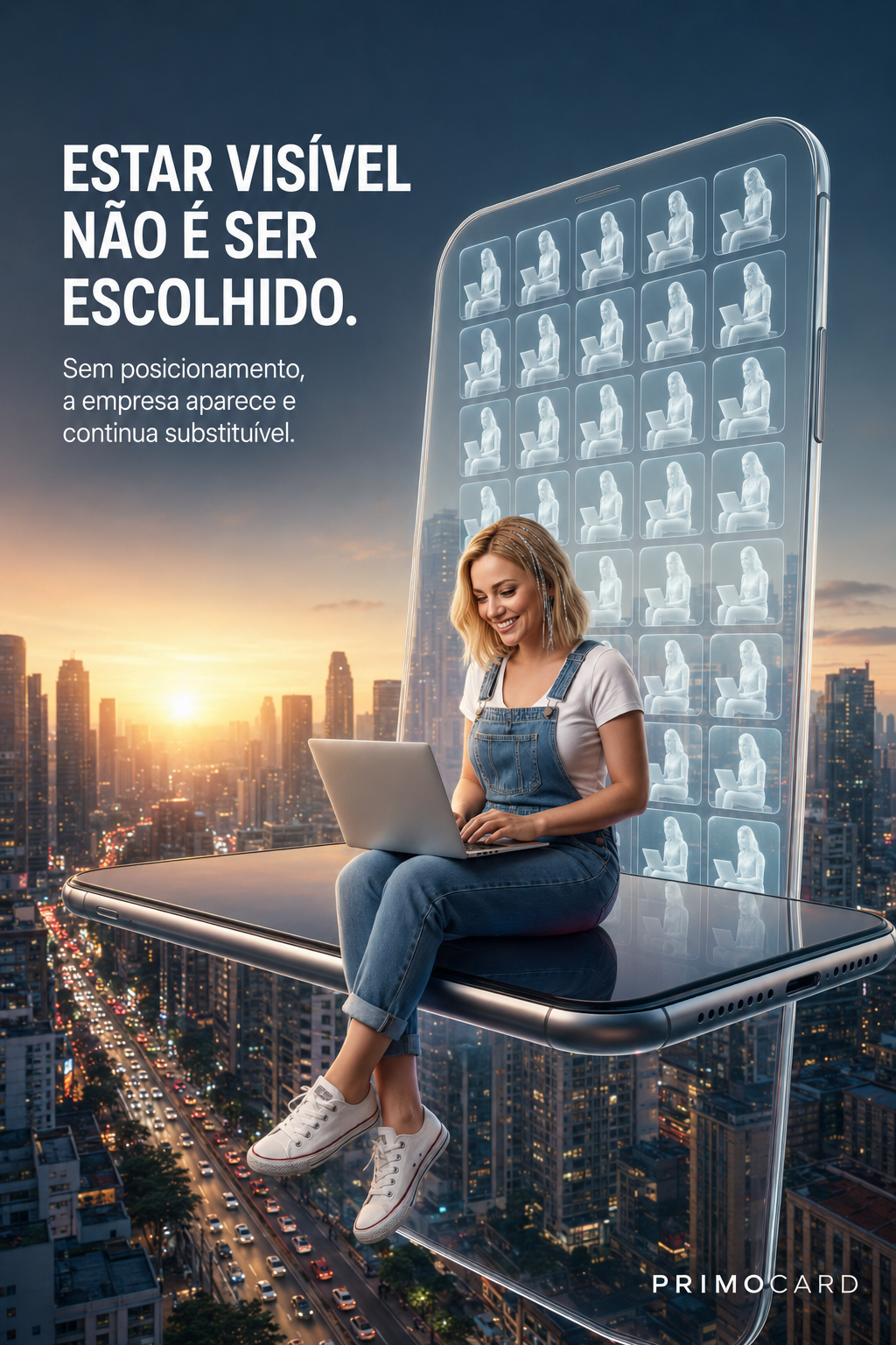 Estar visível não é ser escolhido