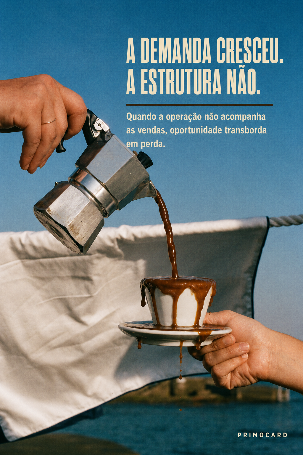 A demanda cresceu. A estrutura não.