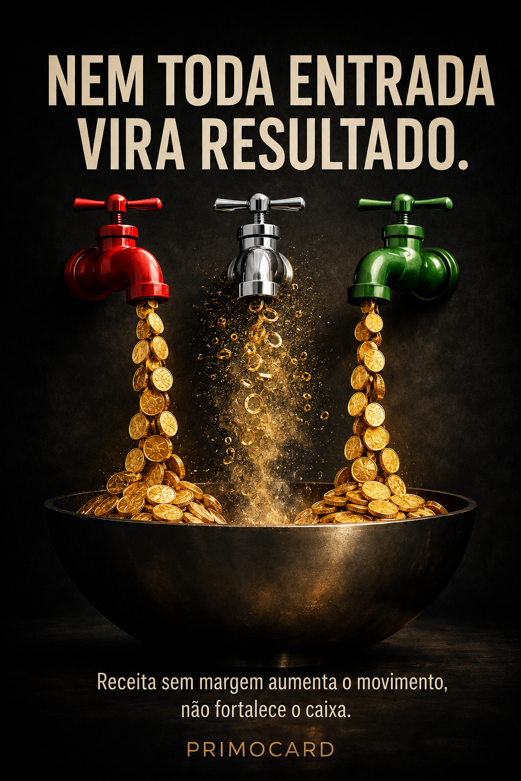 Nem toda entrada vira resultado
