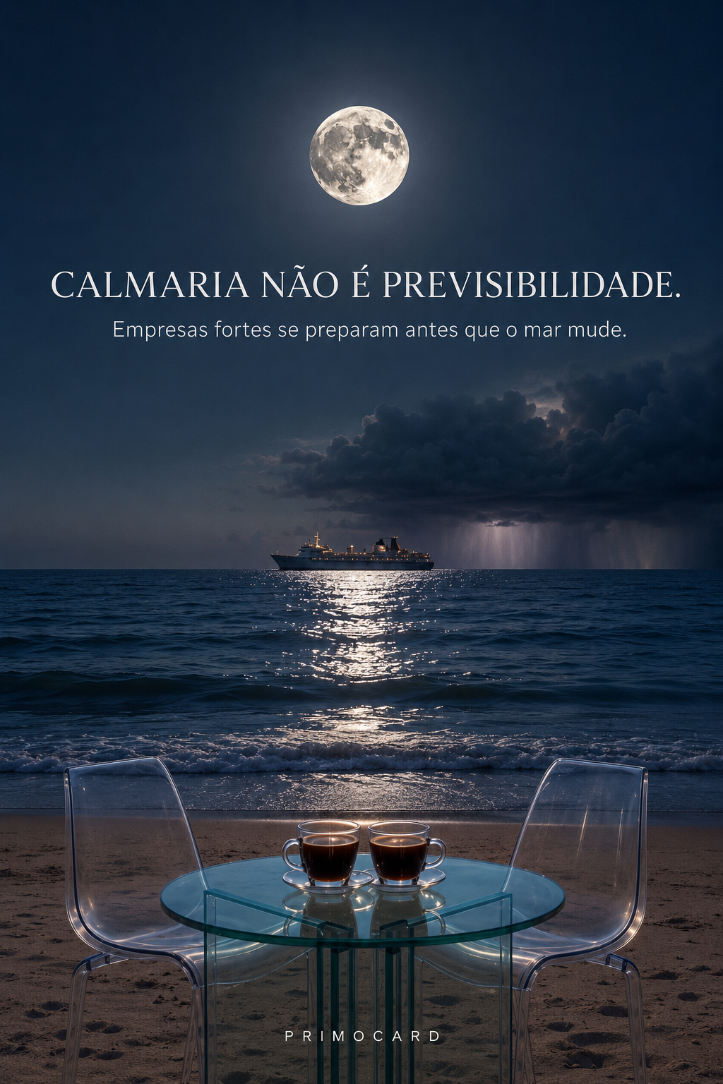 Calmaria não é previsibilidade