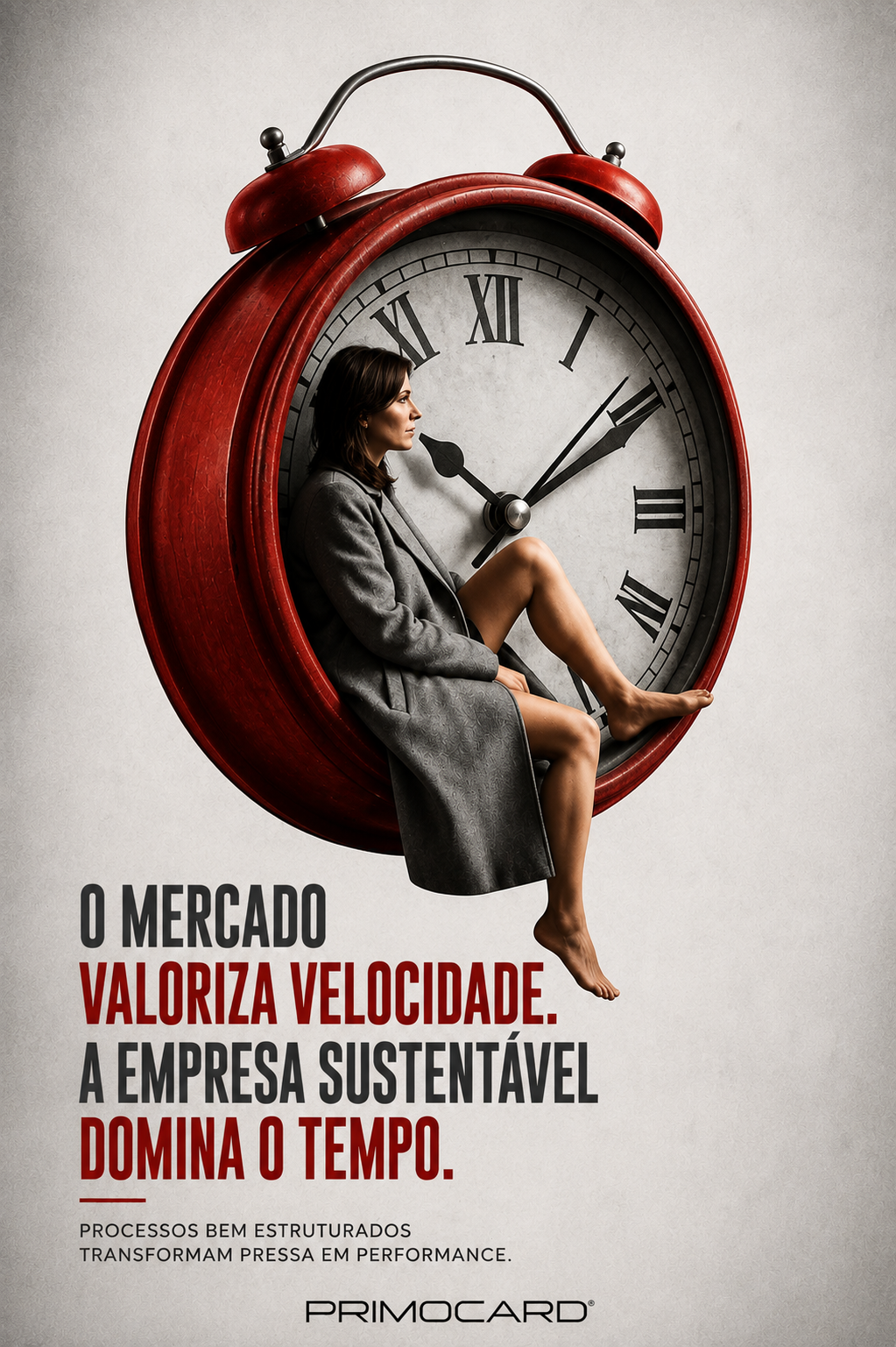 O mercado valoriza velocidade. A empresa sustentável domina o tempo.