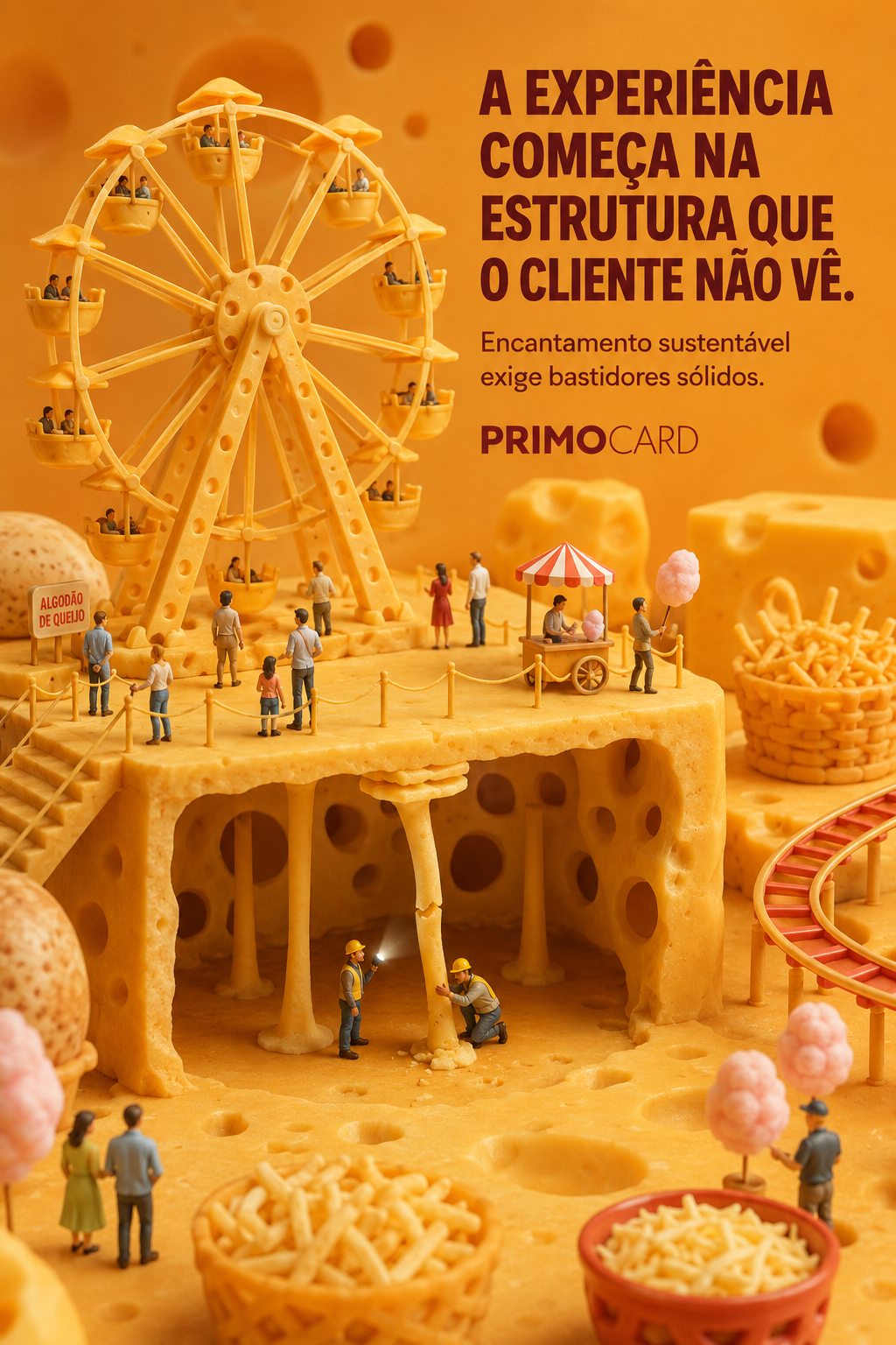 A experiência do cliente começa nos bastidores