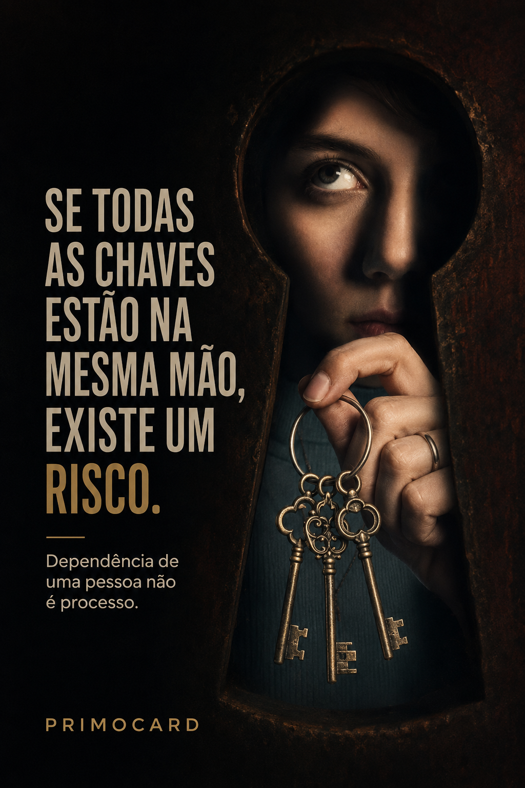 Dependência de uma pessoa não é processo