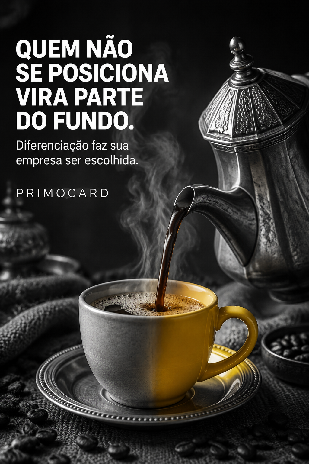 Quem não se posiciona vira parte do fundo
