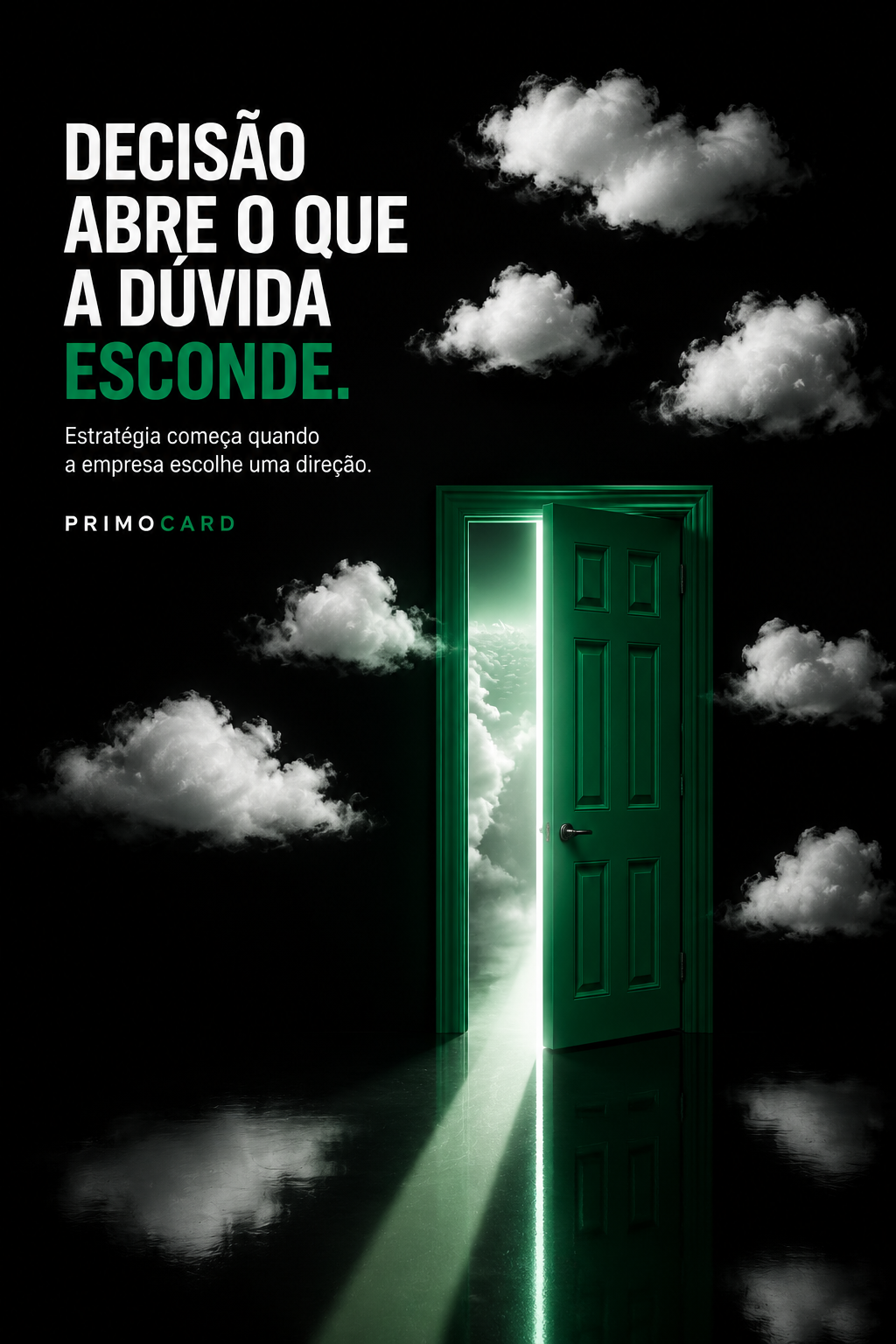 A decisão revela o que a dúvida mantém escondido