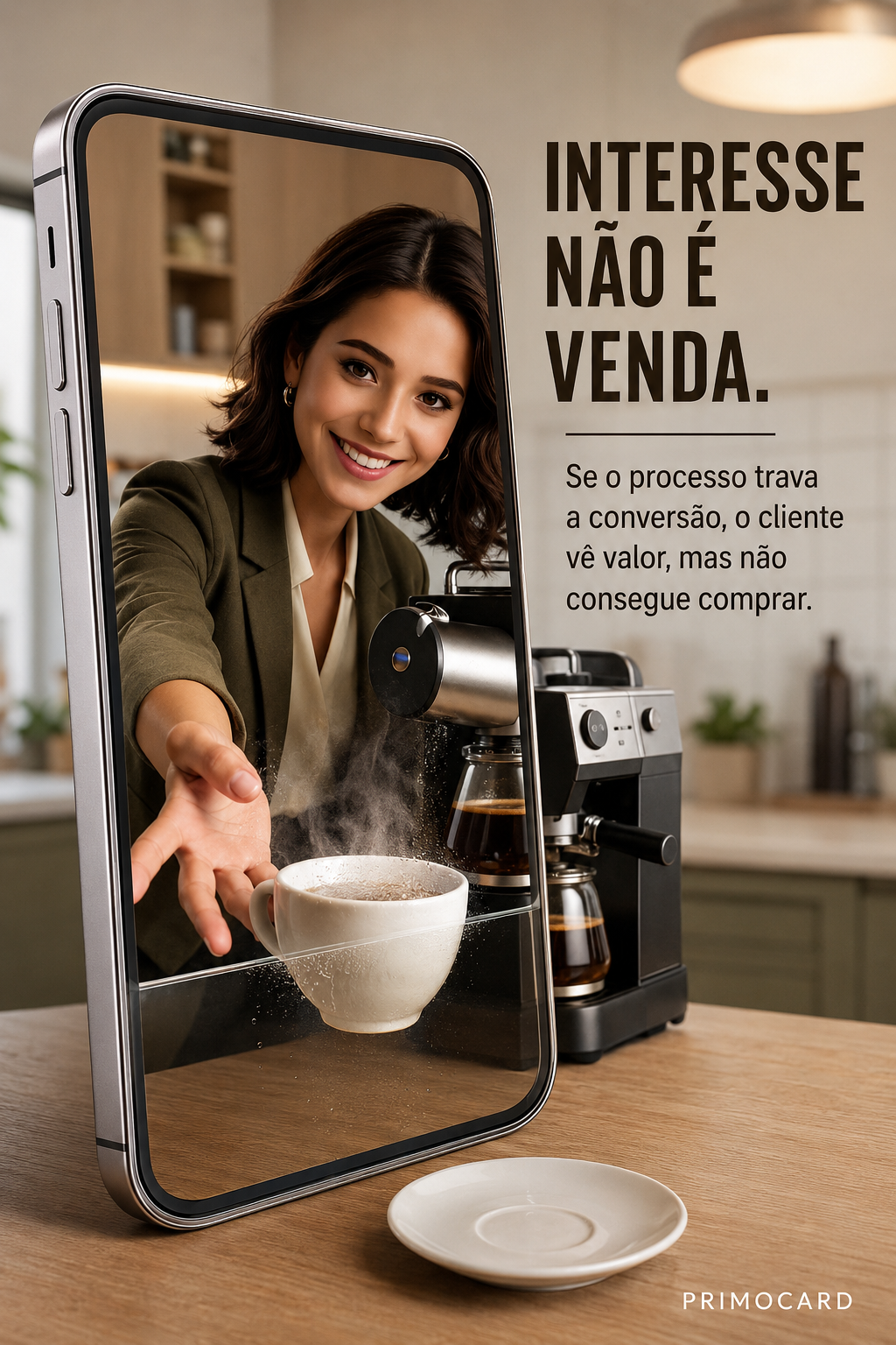 Interesse não é venda
