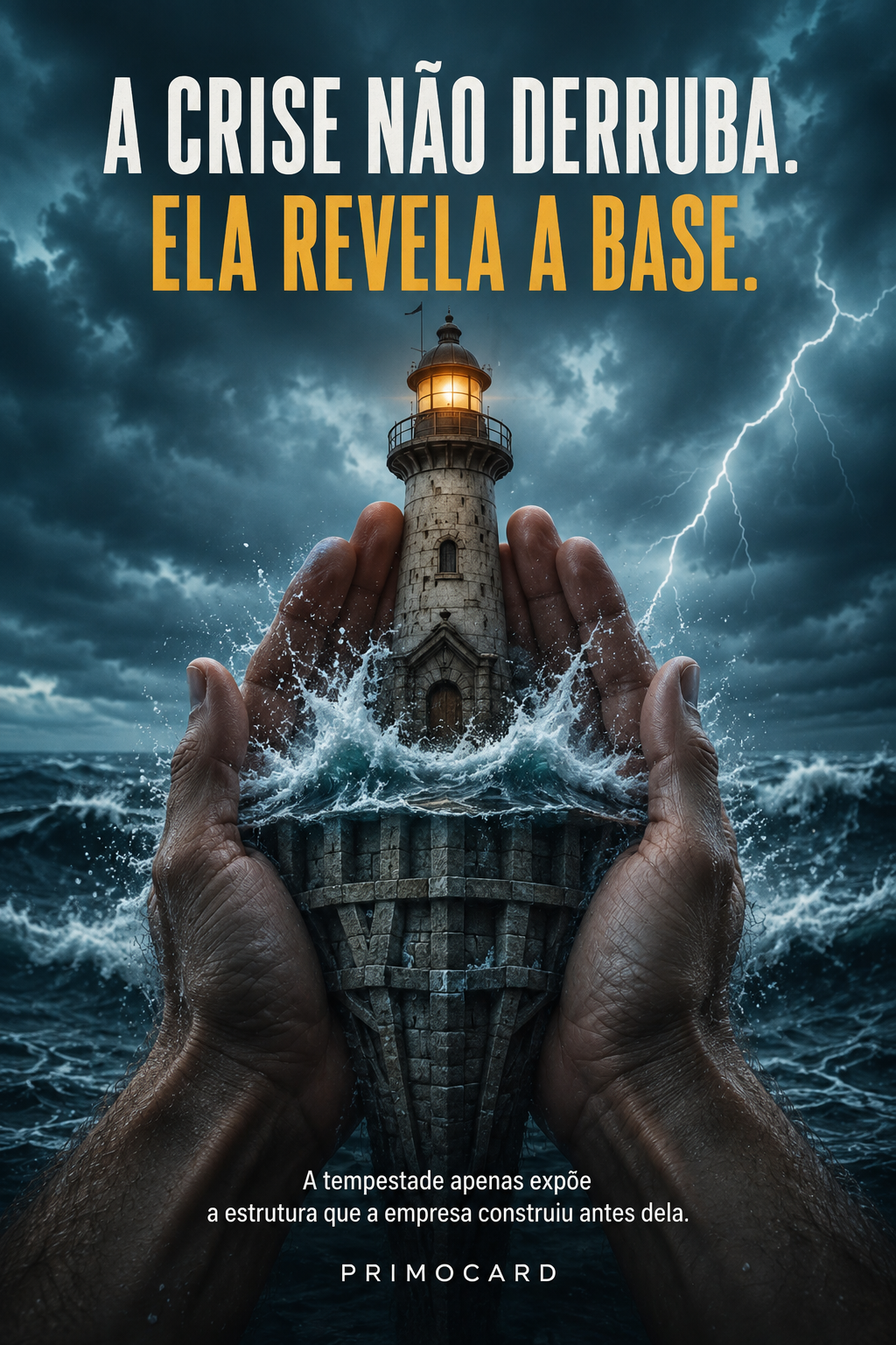 A crise revela a base da empresa