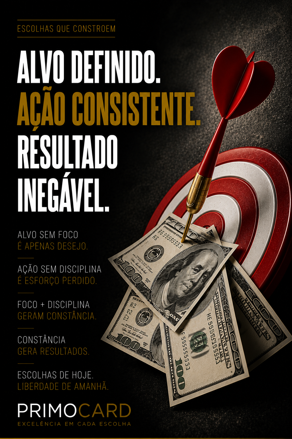 Alvo definido, resultado inevitável