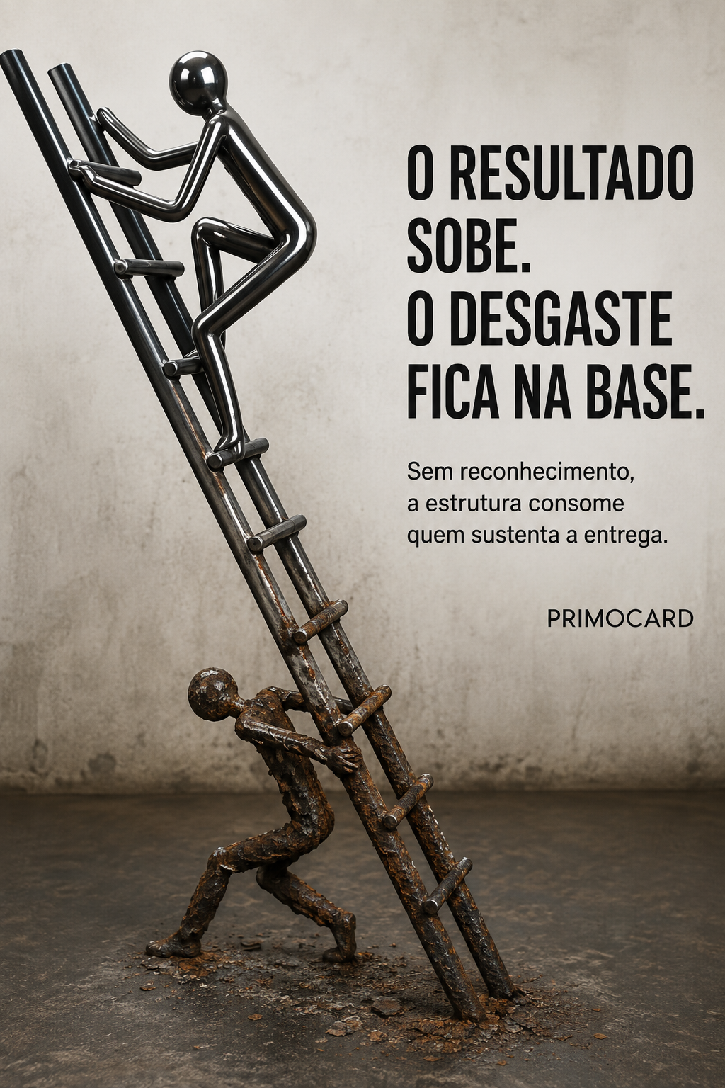 Resultados não justificam o desgaste permanente da equipe