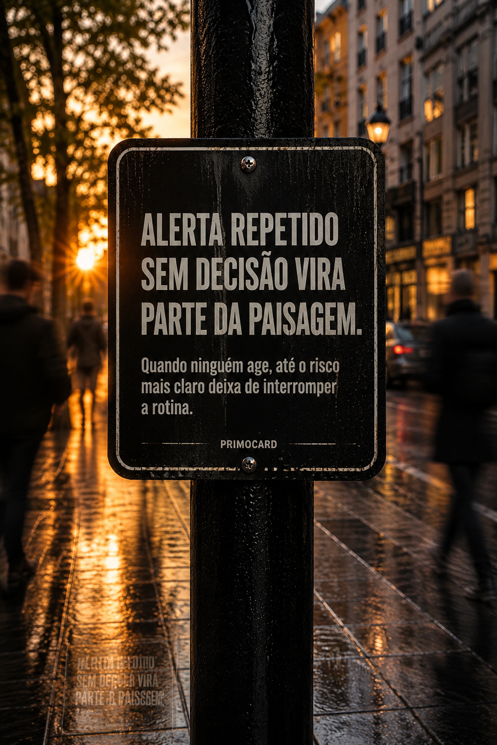 Alertas ignorados deixam de interromper a rotina