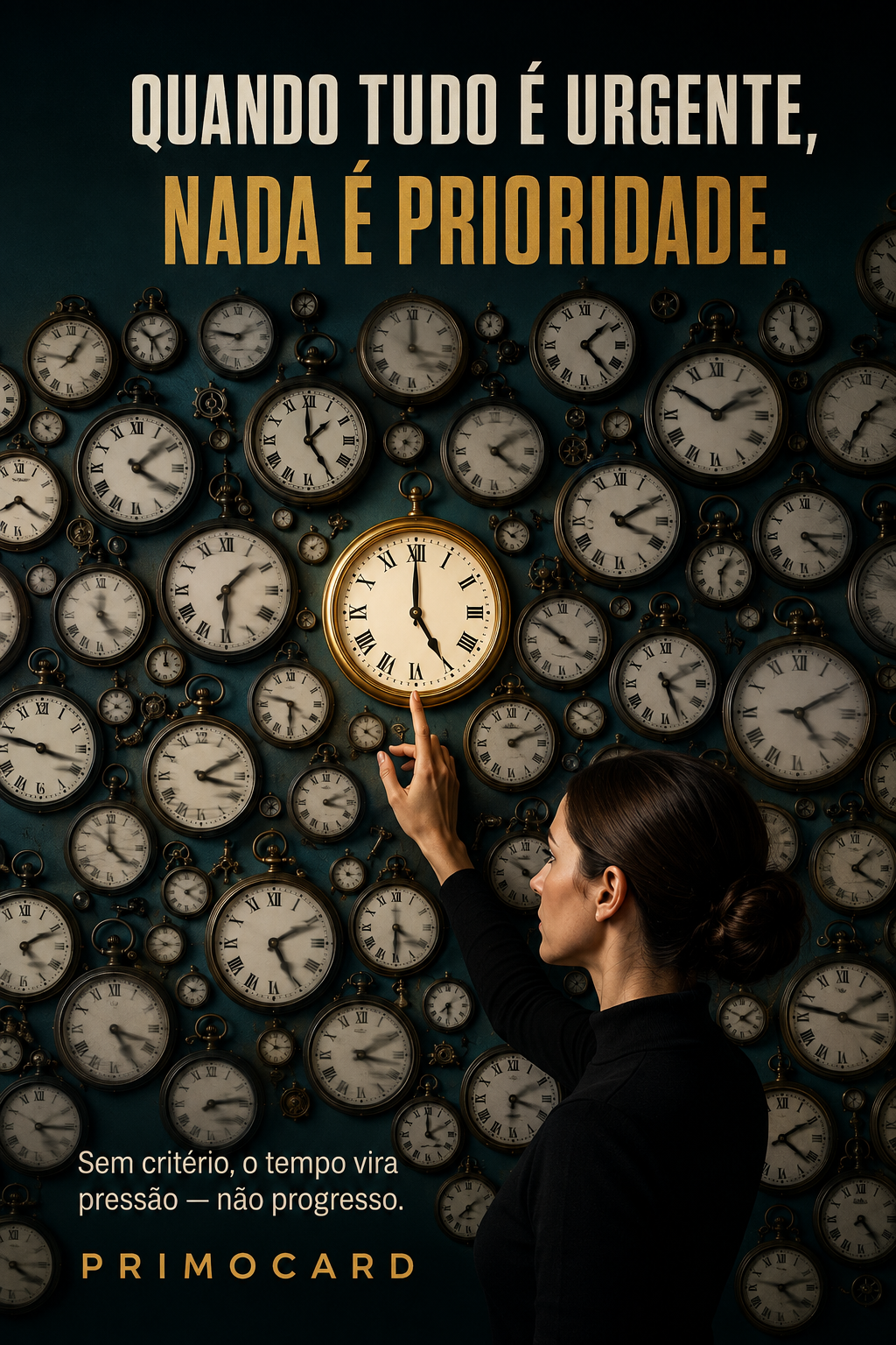 Quando tudo é urgente, nada é prioridade