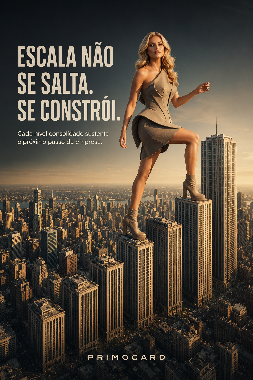 A escala empresarial precisa ser construída por etapas