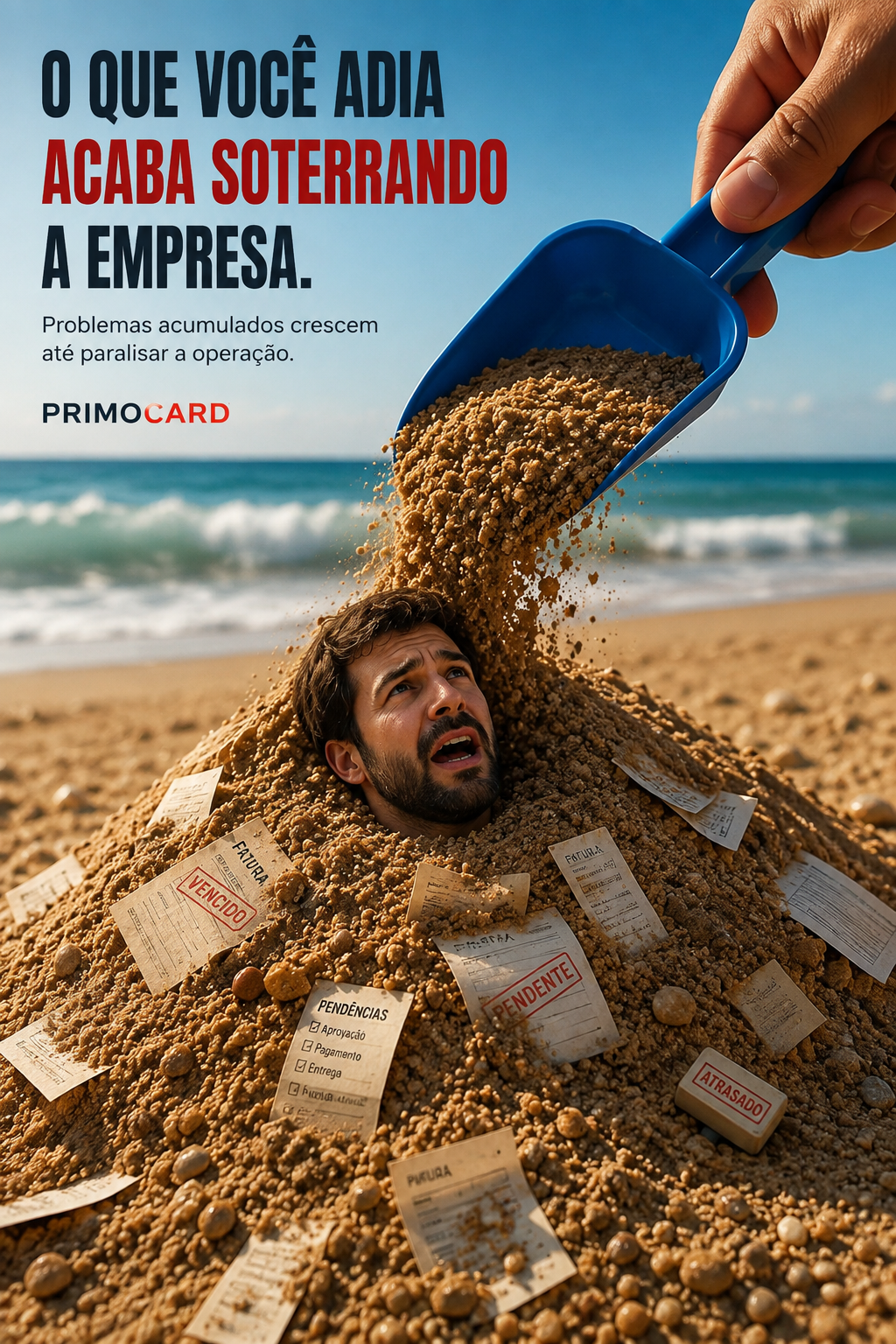 O que você adia acaba soterrando a empresa