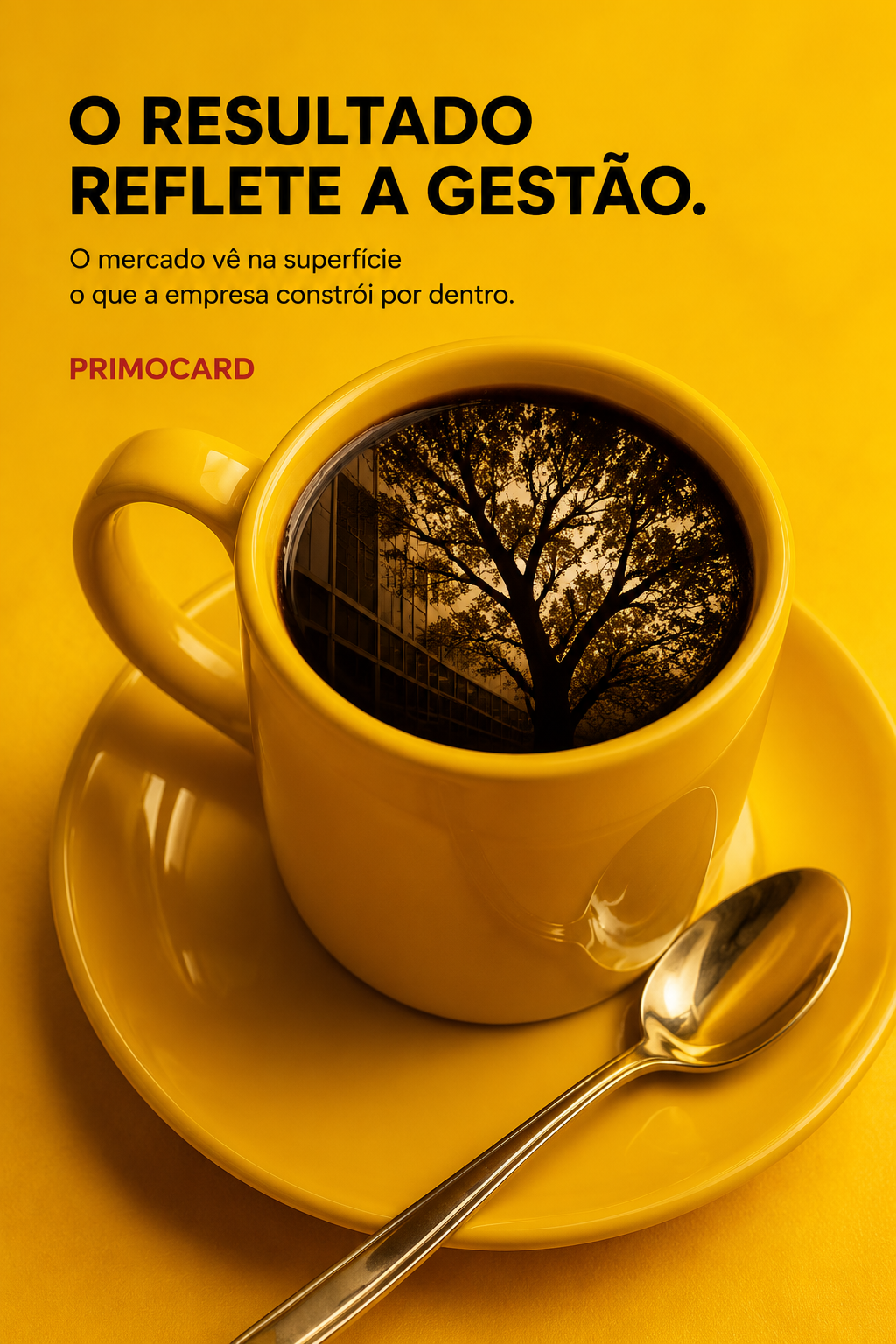 O resultado reflete a gestão