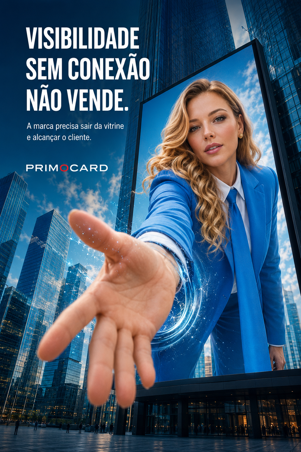 Visibilidade sem conexão não vende