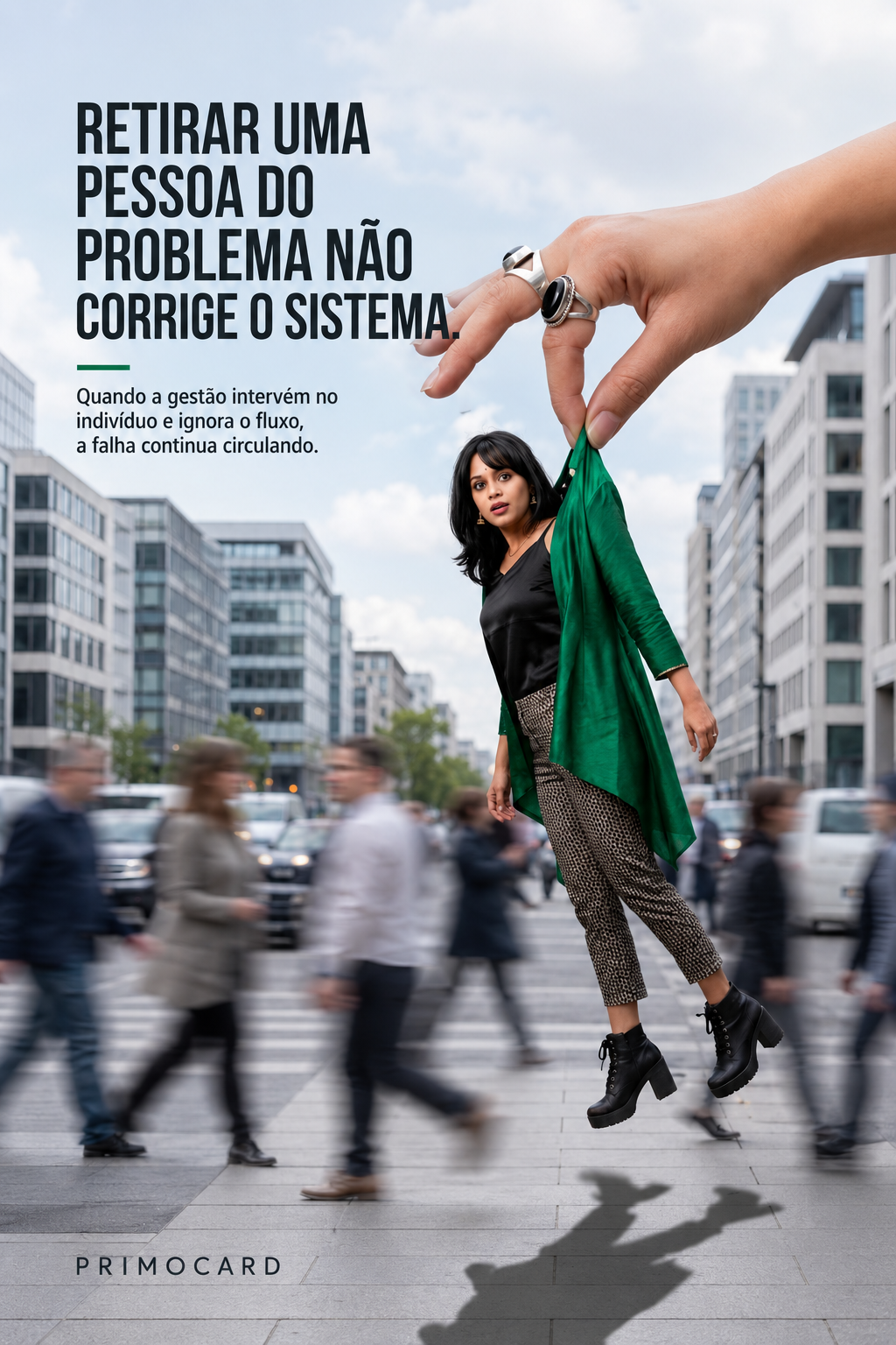 Trocar uma pessoa não corrige um sistema falho