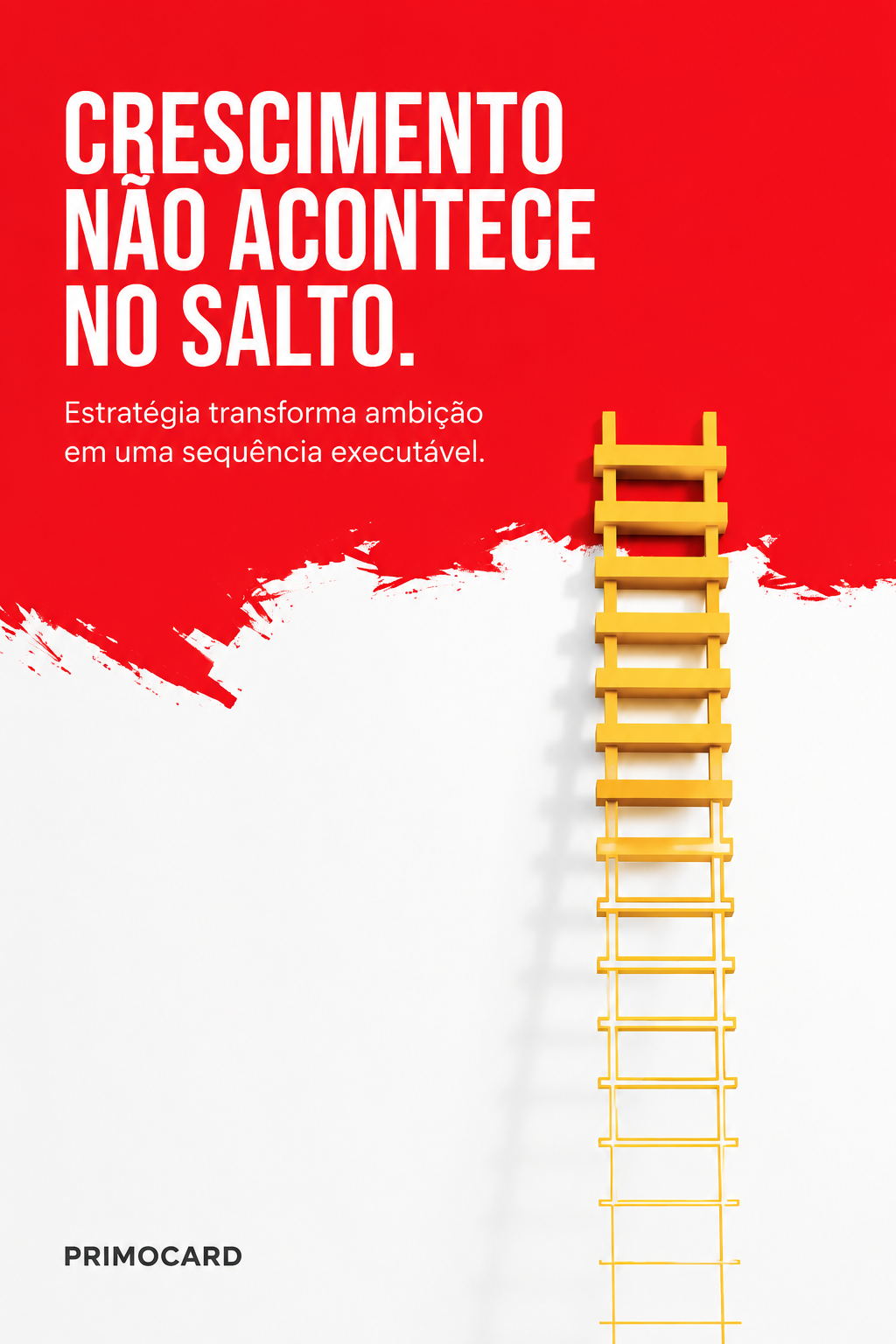 Crescimento não acontece no salto