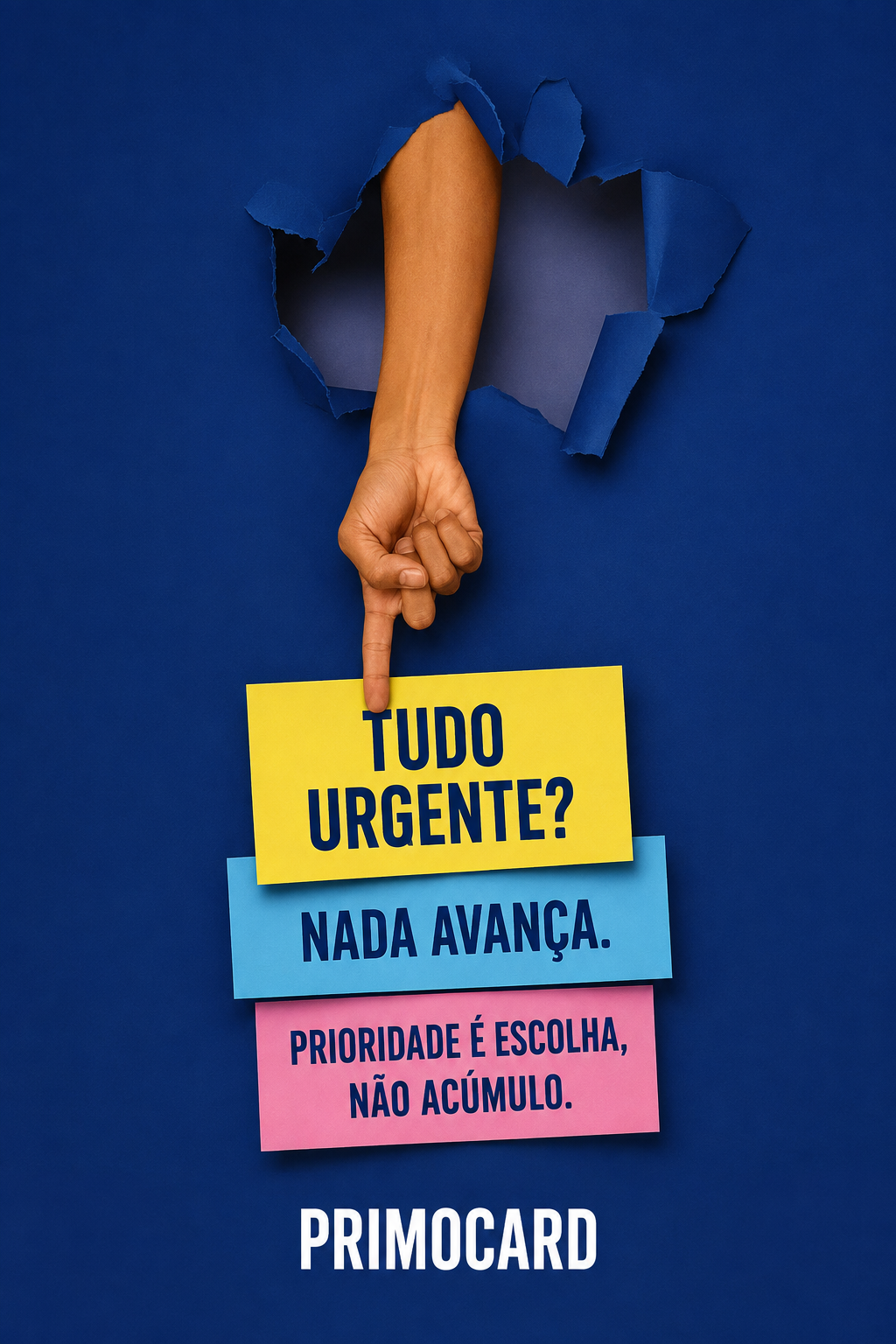 Quando tudo é urgente, nada realmente avança