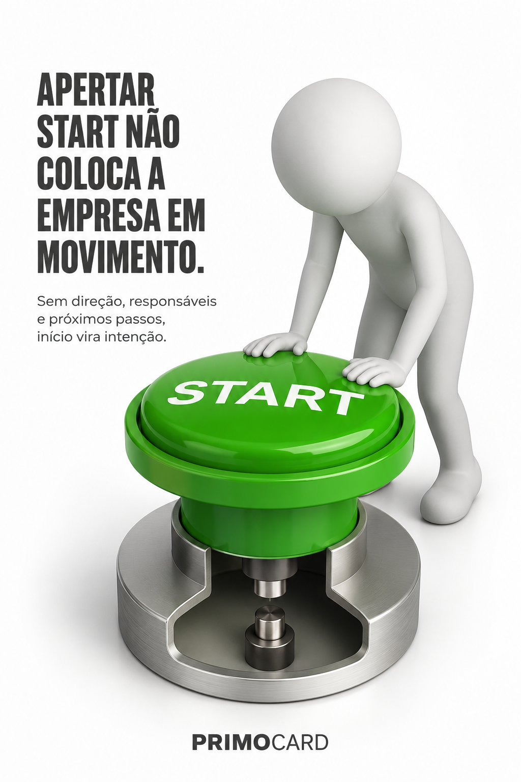 Começar exige mais do que uma decisão