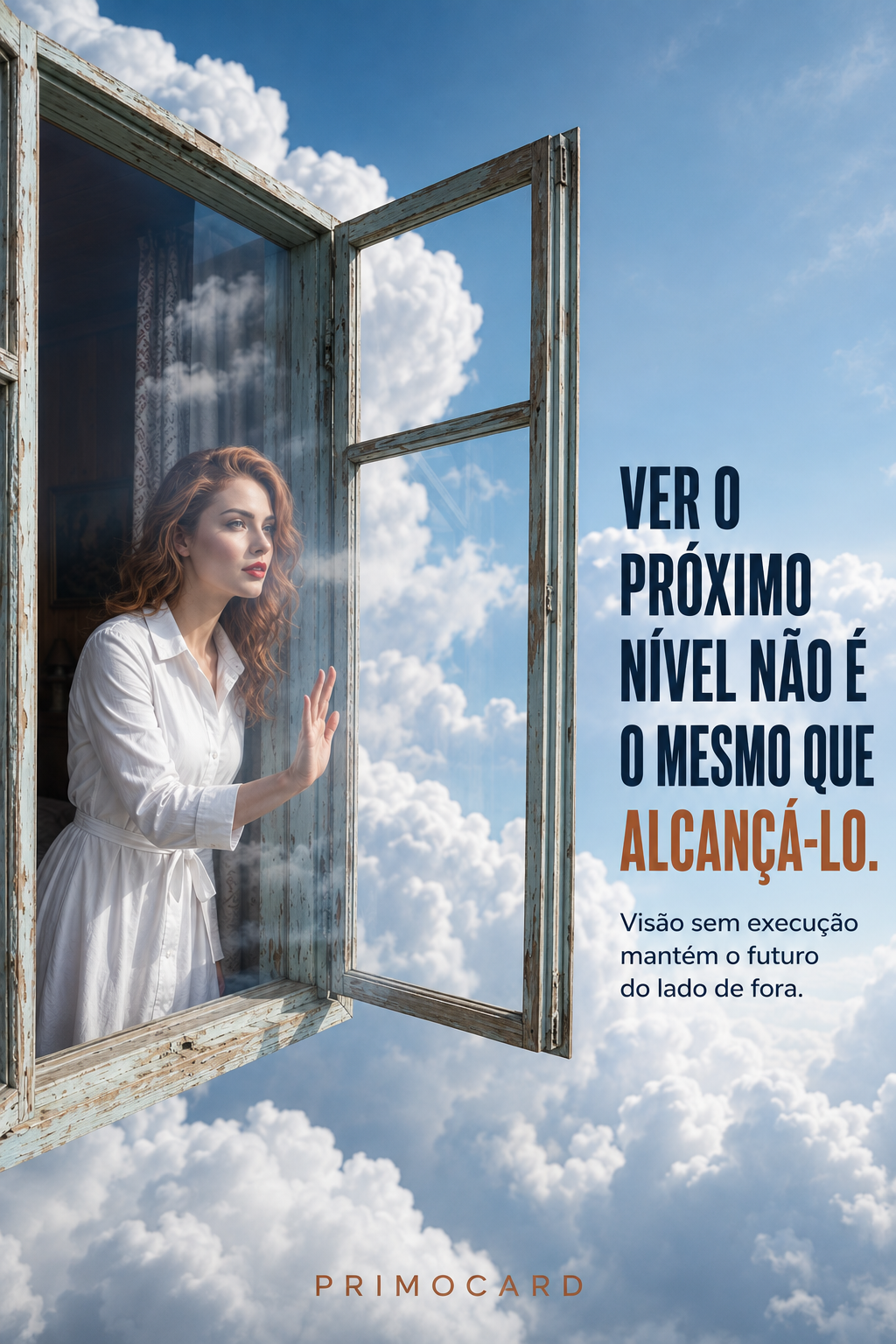 Ver o próximo nível não é o mesmo que alcançá-lo
