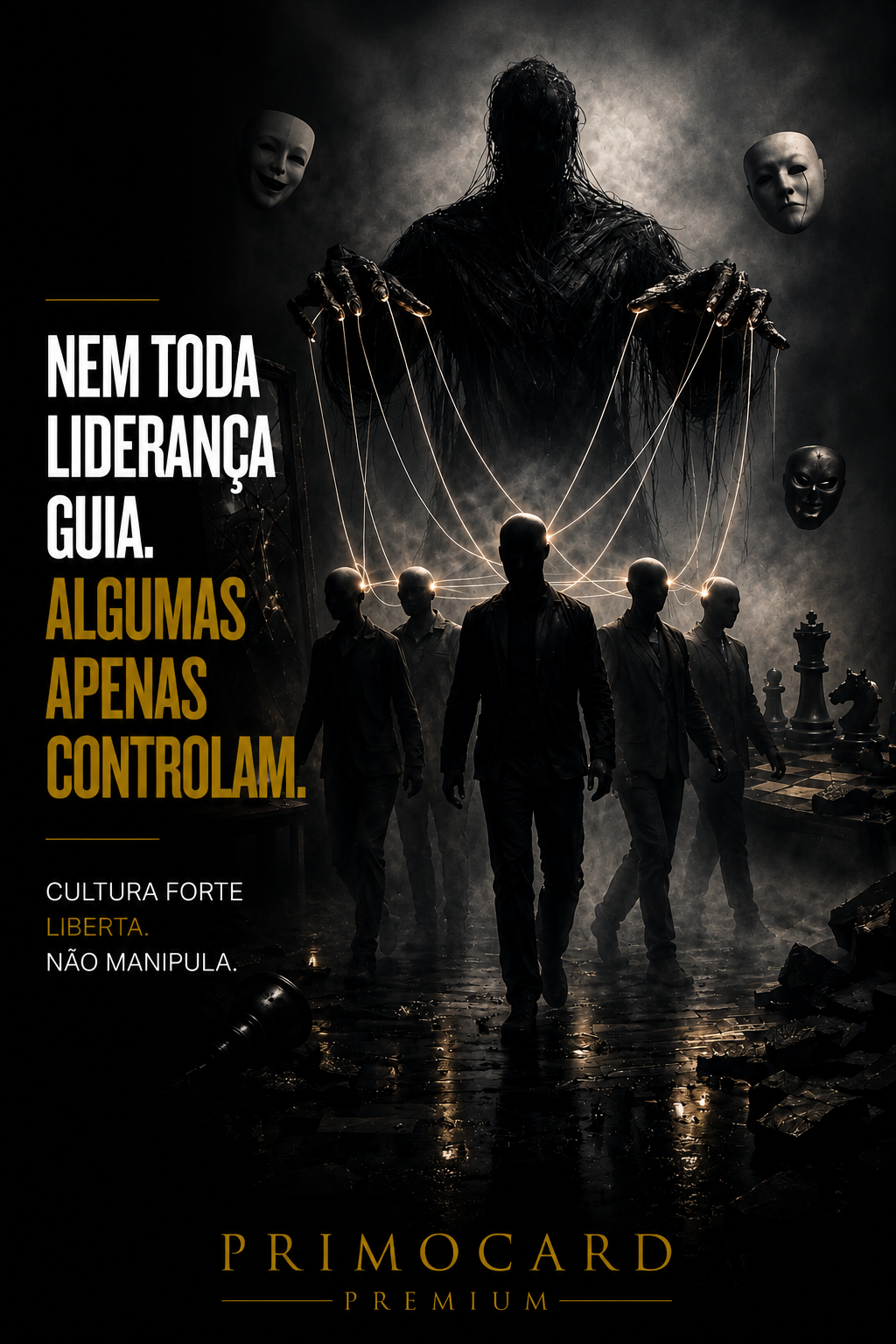Liderança não é controle disfarçado