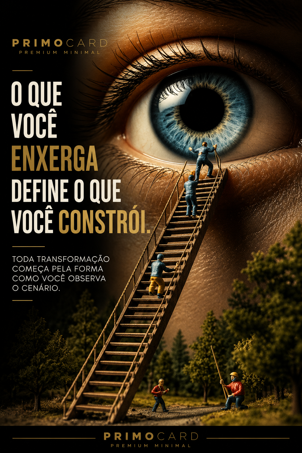 A forma de enxergar define a transformação