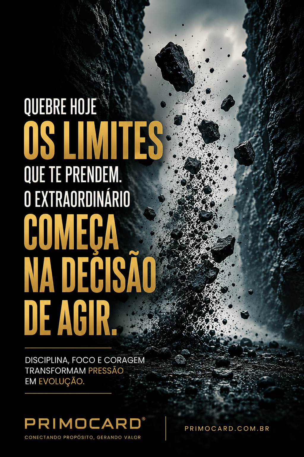 O extraordinário começa quando você decide agir