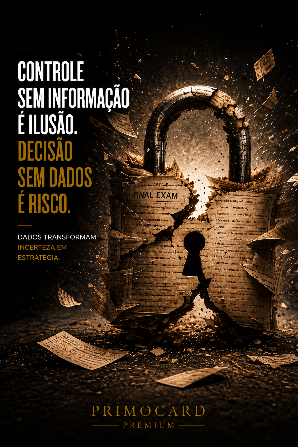 Controle sem informação é apenas aparência