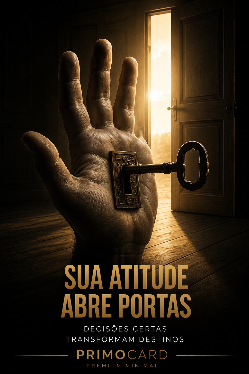 Atitude é a chave que abre novas oportunidades