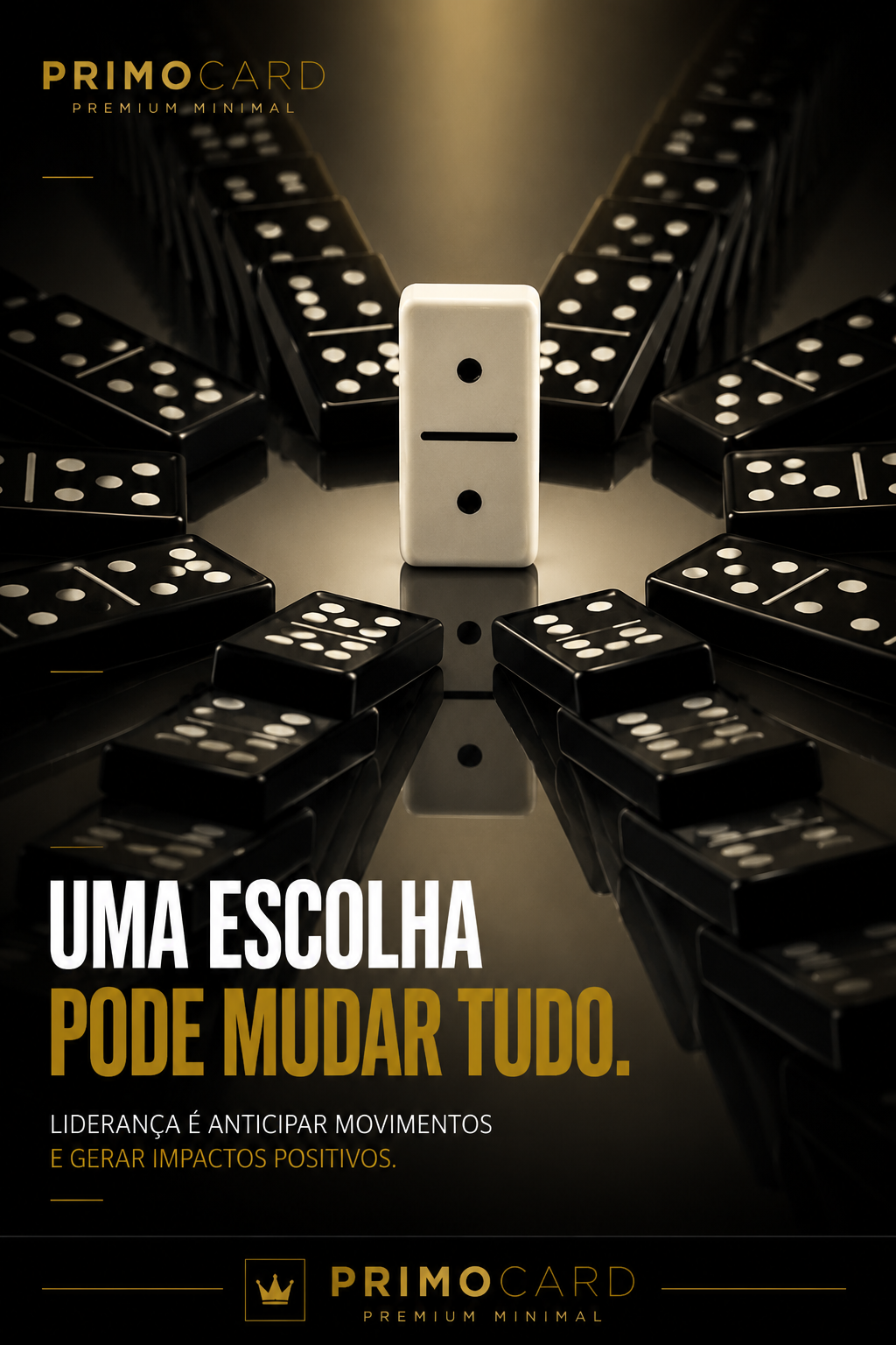 Uma escolha pode mudar toda a operação