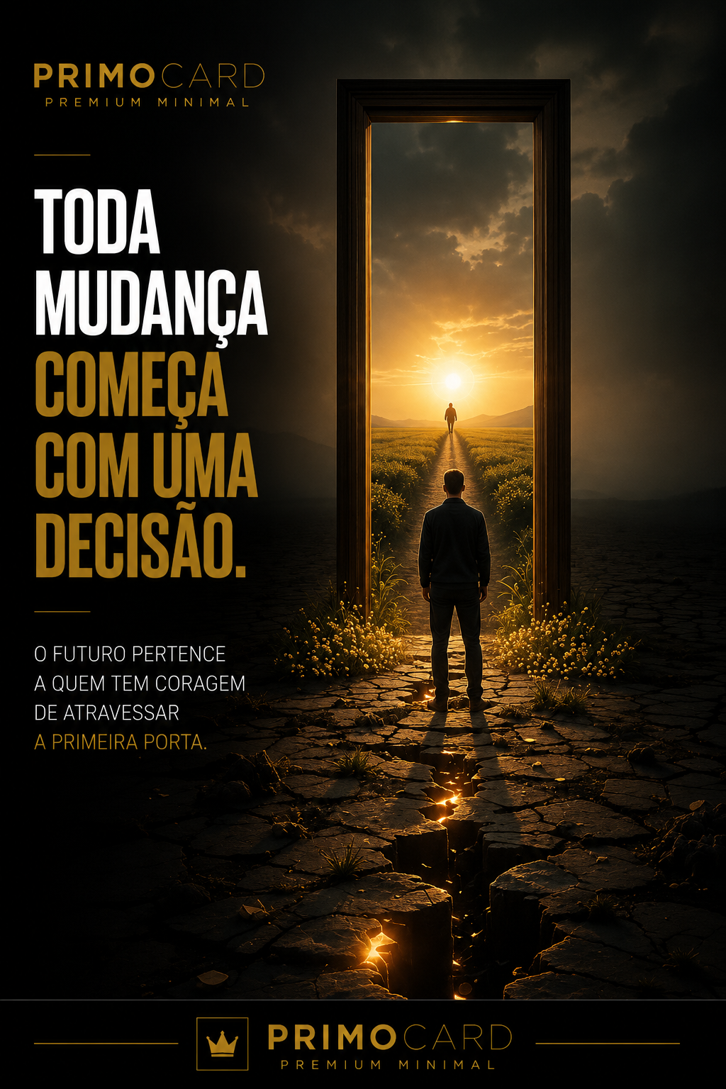 Toda mudança começa com uma decisão