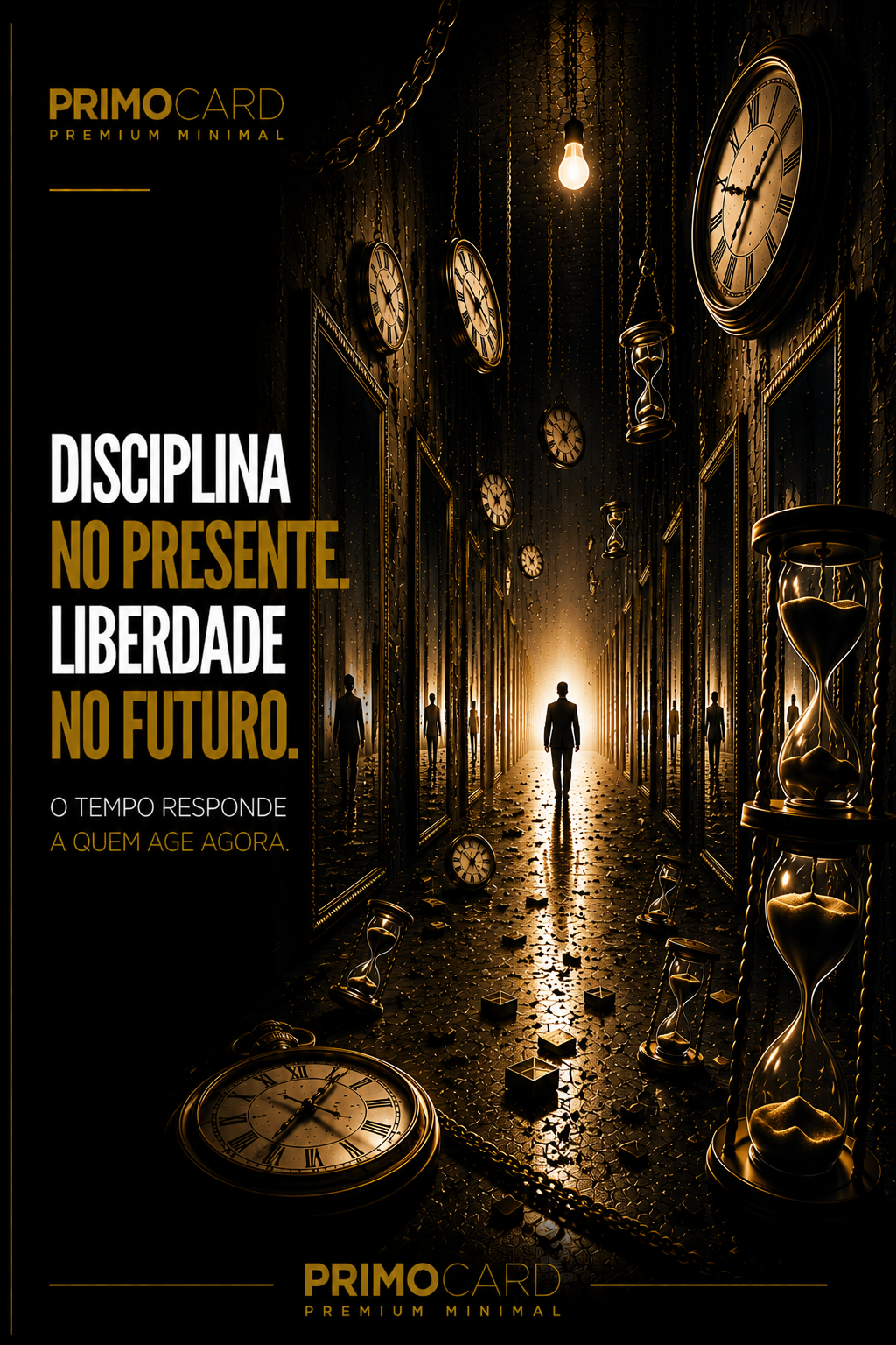Disciplina no presente, liberdade no futuro
