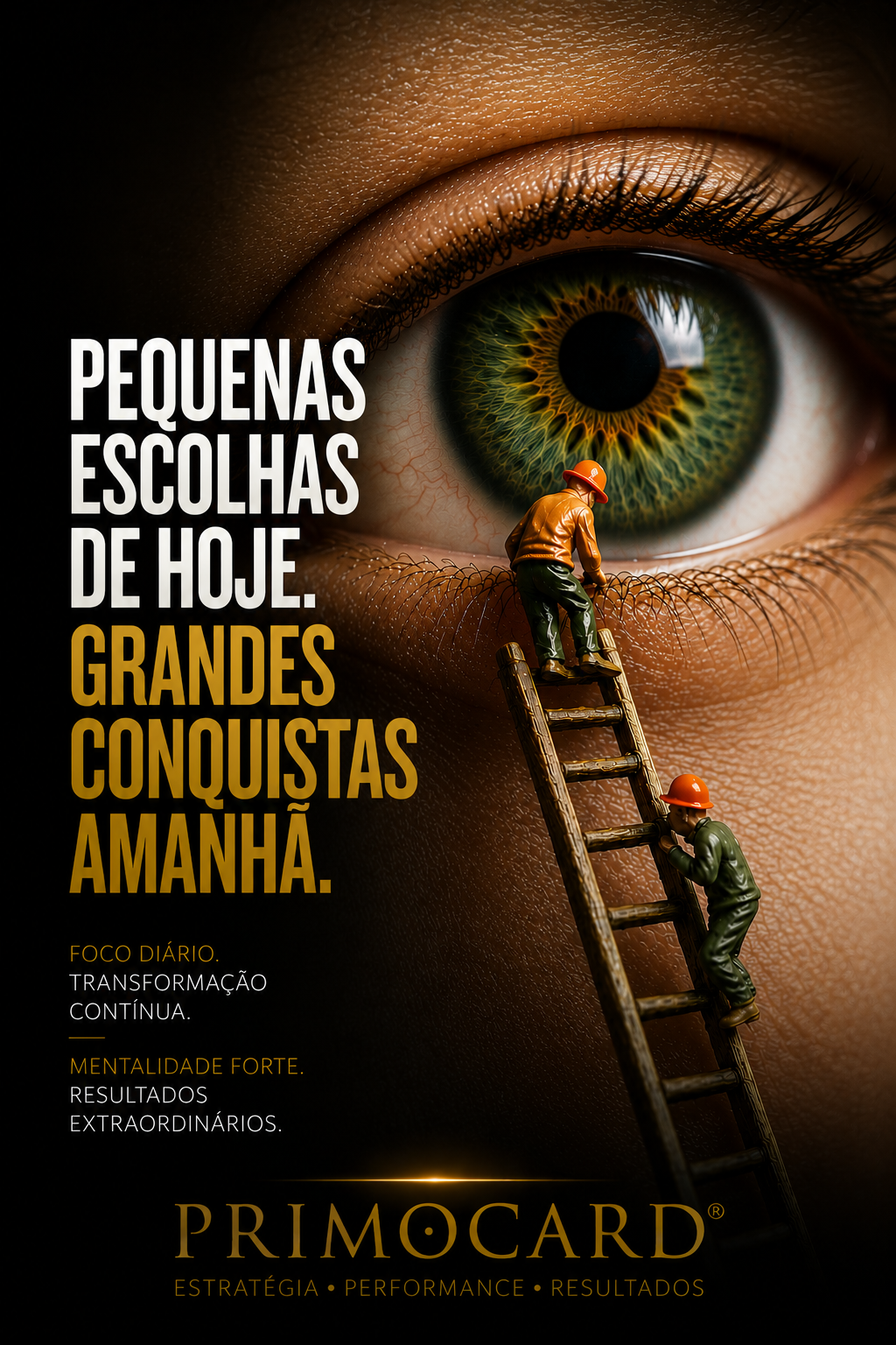 Pequenas escolhas, grandes conquistas