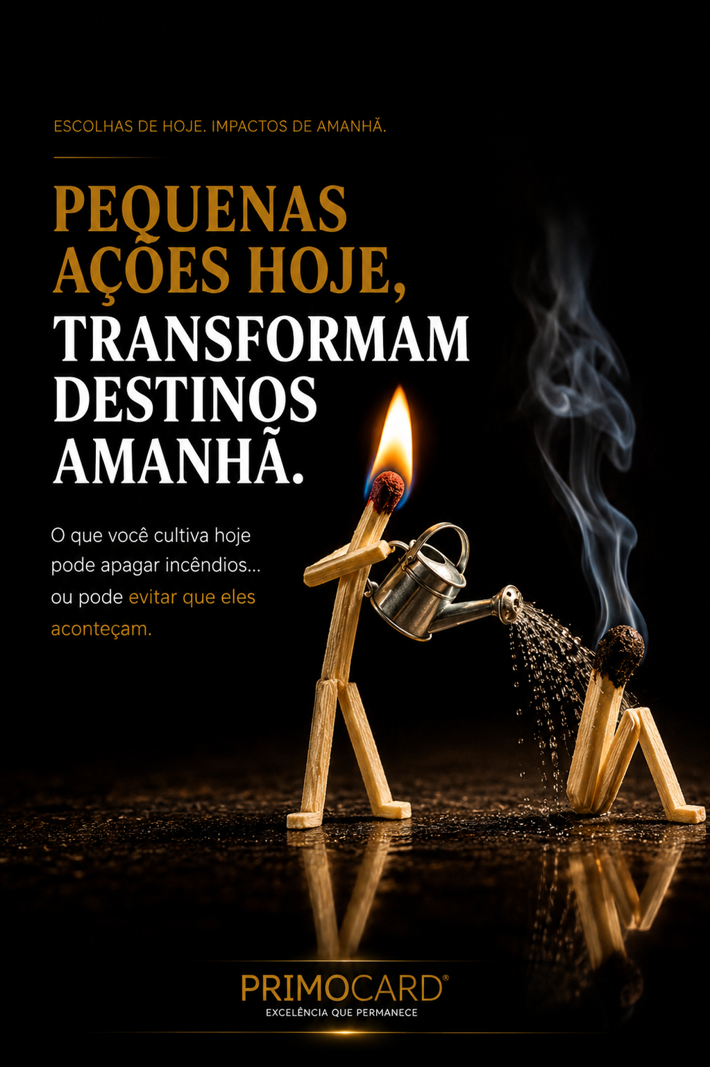 Pequenas ações transformam destinos