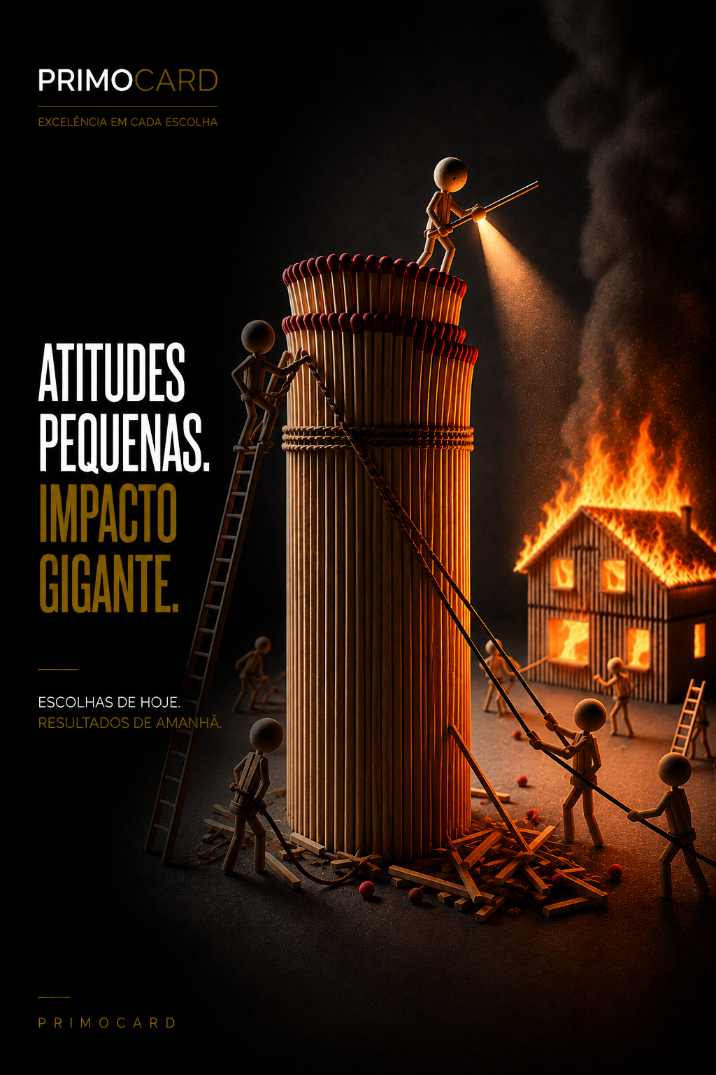 Pequenas atitudes produzem grandes impactos