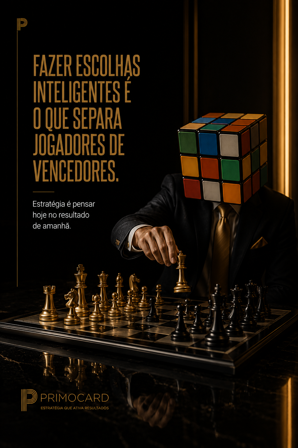 Escolhas inteligentes constroem resultados
