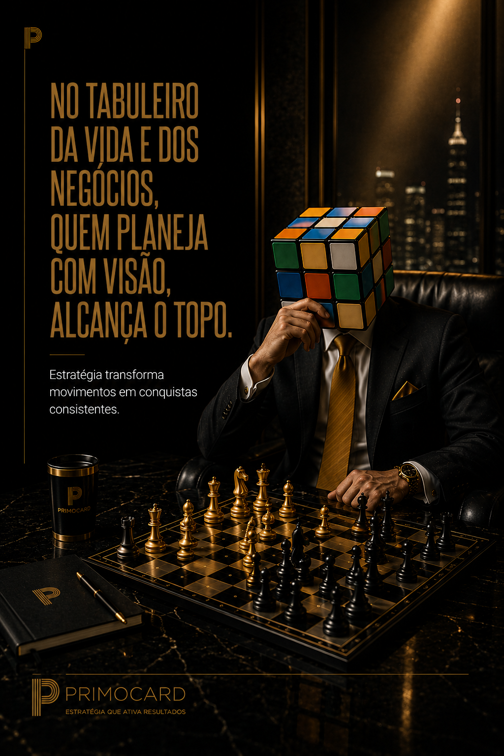 Planejamento com visão transforma movimentos em conquistas