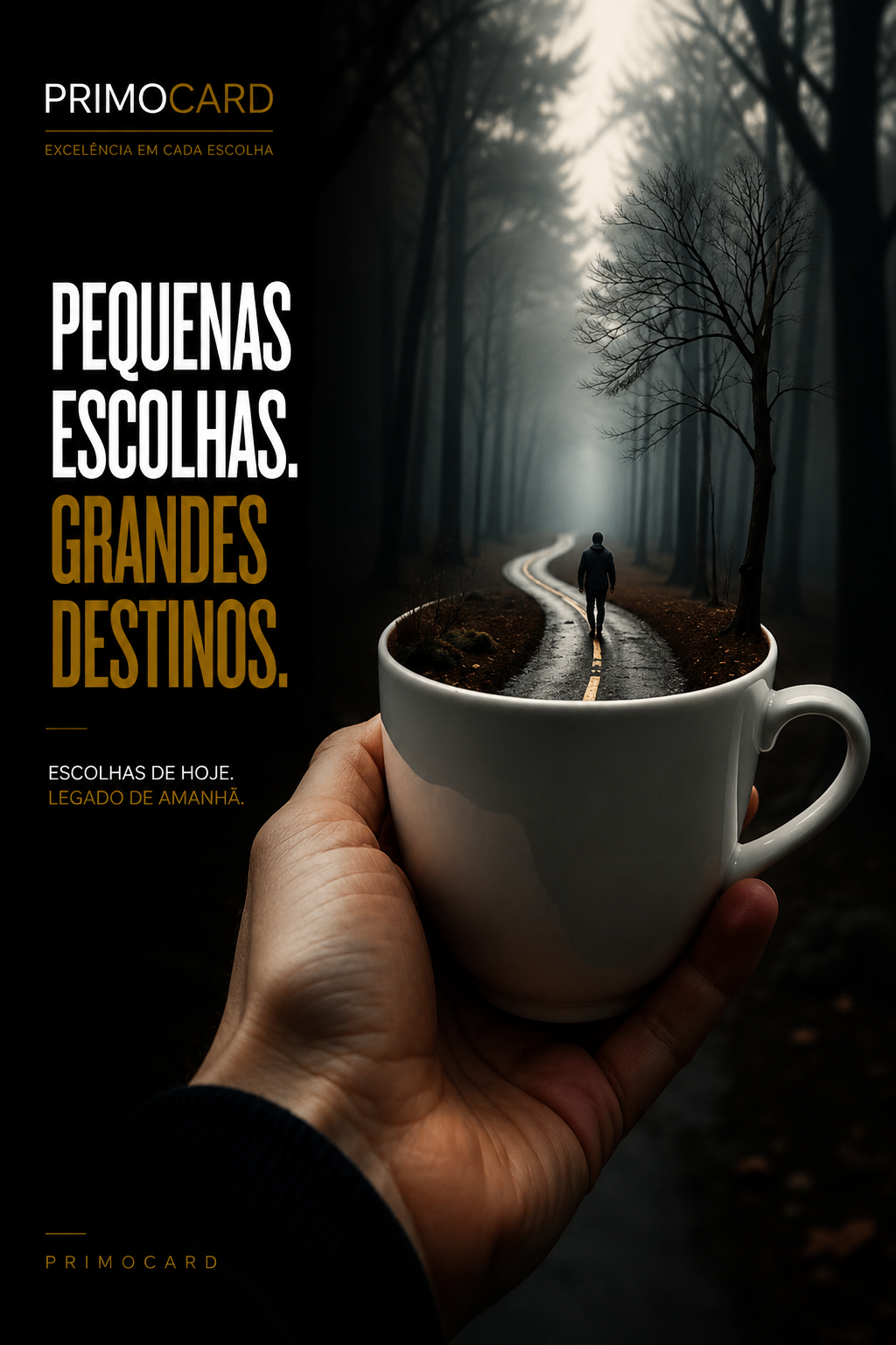 Pequenas escolhas constroem grandes destinos